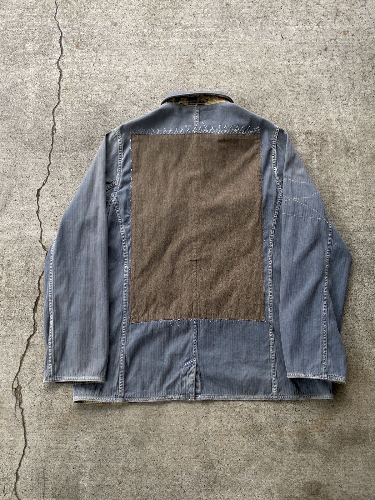 Kapital HBT reverse Boro Union Jack Flag Field Duck Camo Chore Coat Size US S / EU 44-46 / 1 - 4 Thumbnail