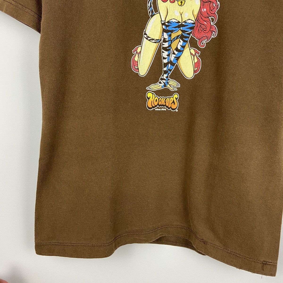 Hook-Ups Vintage 90’s Rare Hook-Ups Cat Girl tee USA Tony Hawk skate Size US S / EU 44-46 / 1 - 7 Thumbnail