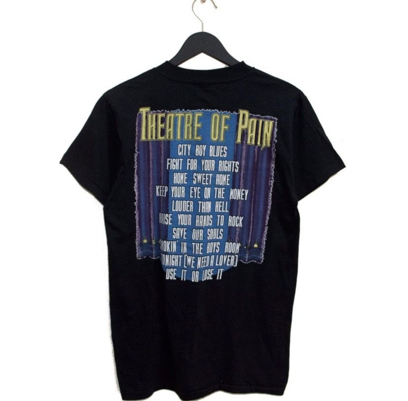 Band Tees Vintage 80’s rare Motley Crue 85 Theatre of Pain tee Travis Size US M / EU 48-50 / 2 - 2 Thumbnail