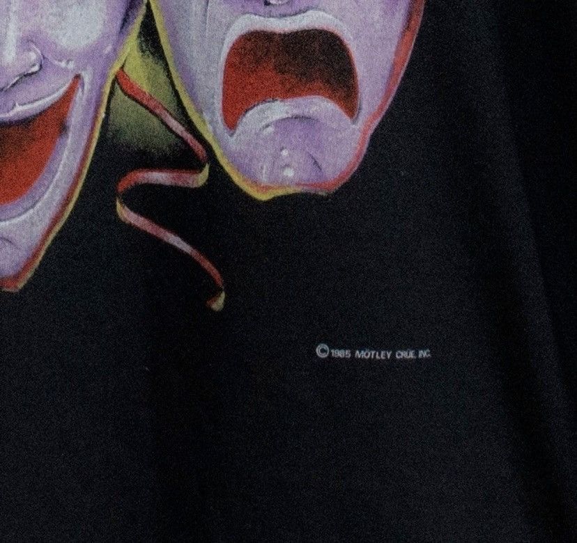 Band Tees Vintage 80’s rare Motley Crue 85 Theatre of Pain tee Travis Size US M / EU 48-50 / 2 - 4 Thumbnail