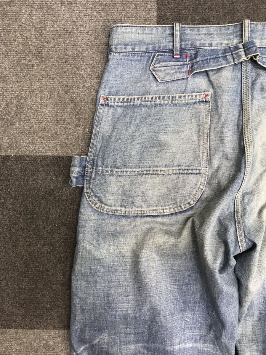 Japanese Brand REP LABEL Japan Selvedge Carpenter Pant Size US 33 - 12 Thumbnail