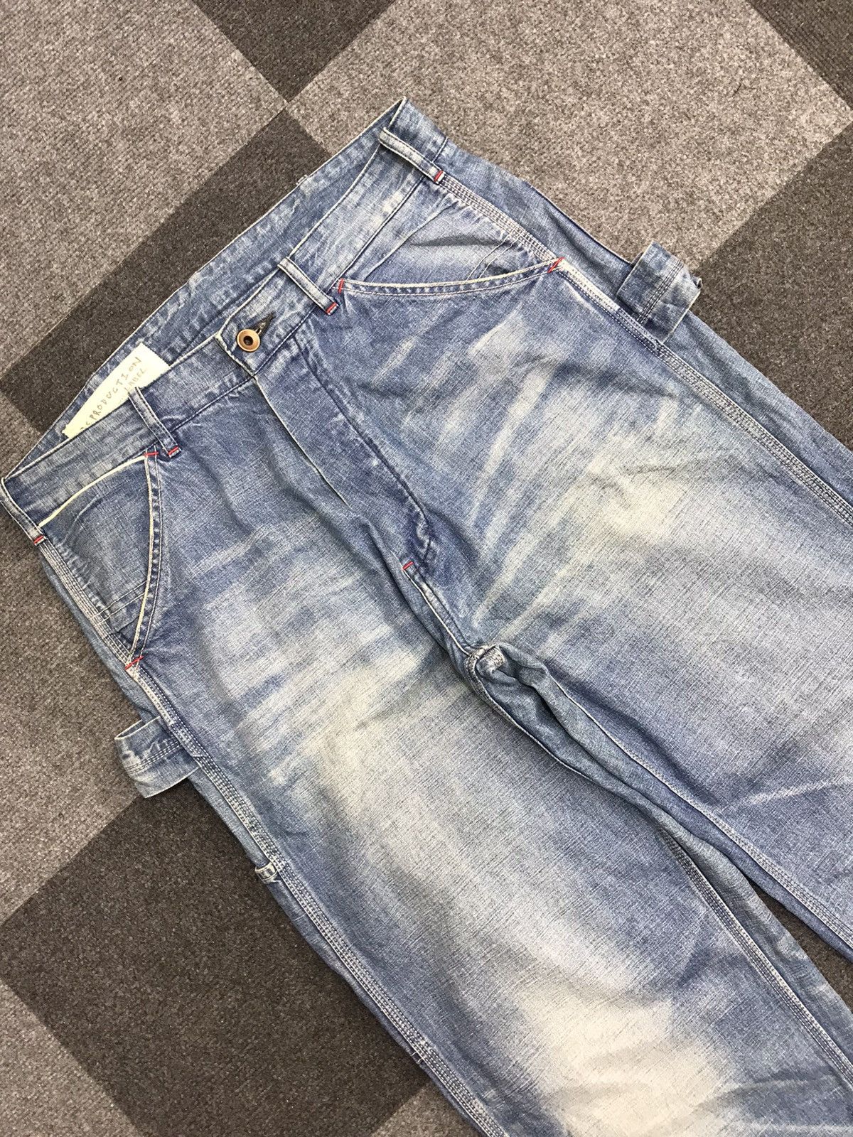 Japanese Brand REP LABEL Japan Selvedge Carpenter Pant Size US 33 - 2 Thumbnail