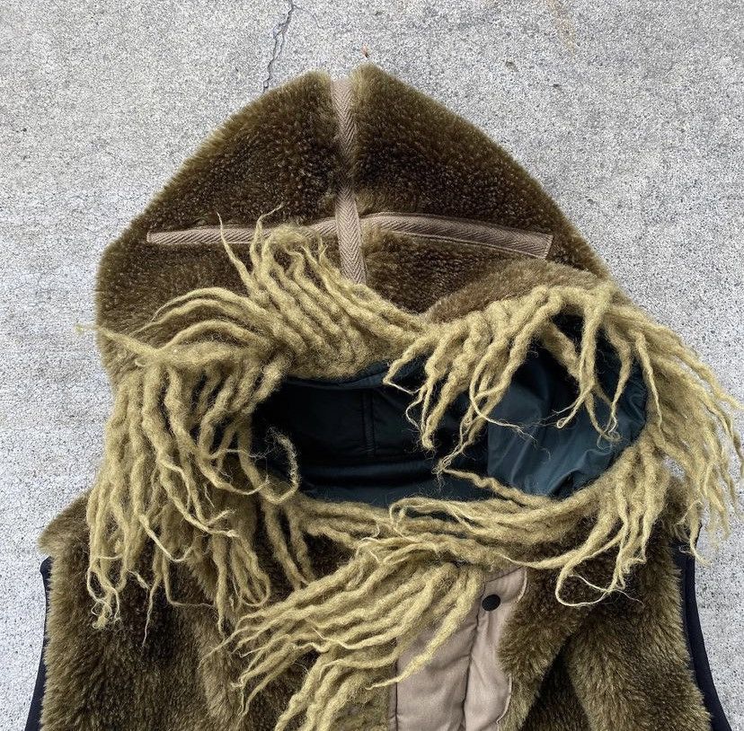 Kapital 2009 Arctic Reversible Eskimo fringes faux fur down vest Size US S / EU 44-46 / 1 - 3 Thumbnail