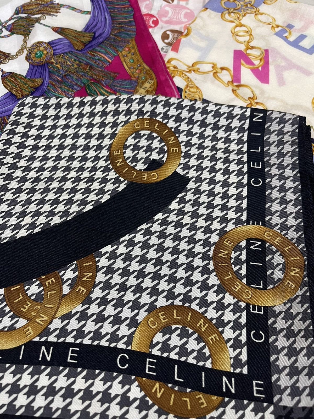 Celine 4 LUXURY CELINE BANDANA /HANDKERCHIEF Size ONE SIZE - 2 Thumbnail