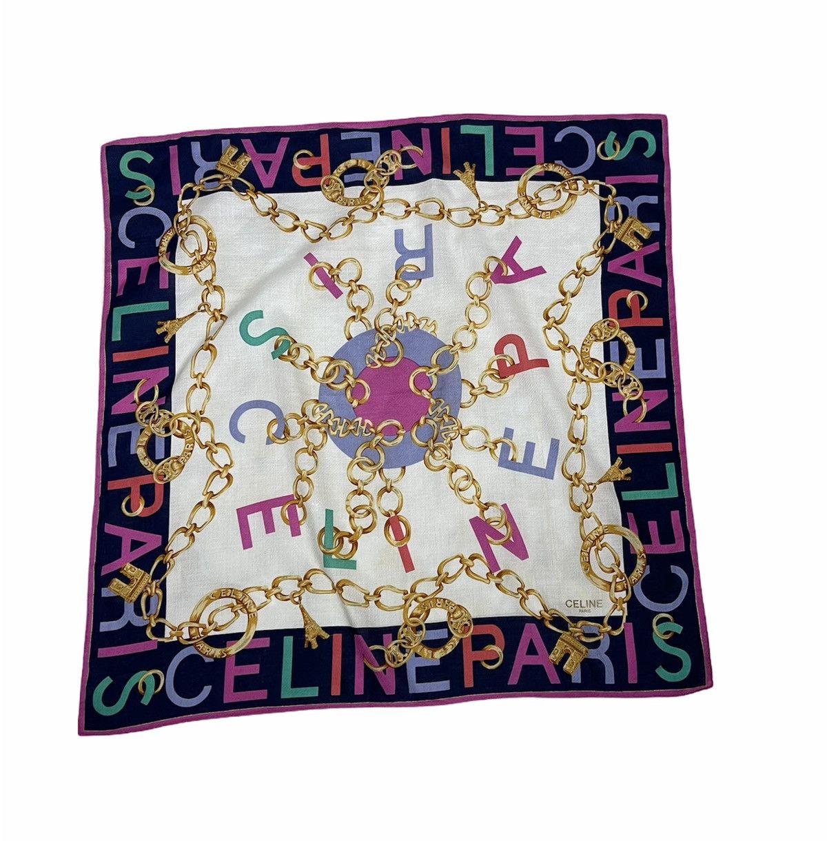 Celine 4 LUXURY CELINE BANDANA /HANDKERCHIEF Size ONE SIZE - 5 Thumbnail