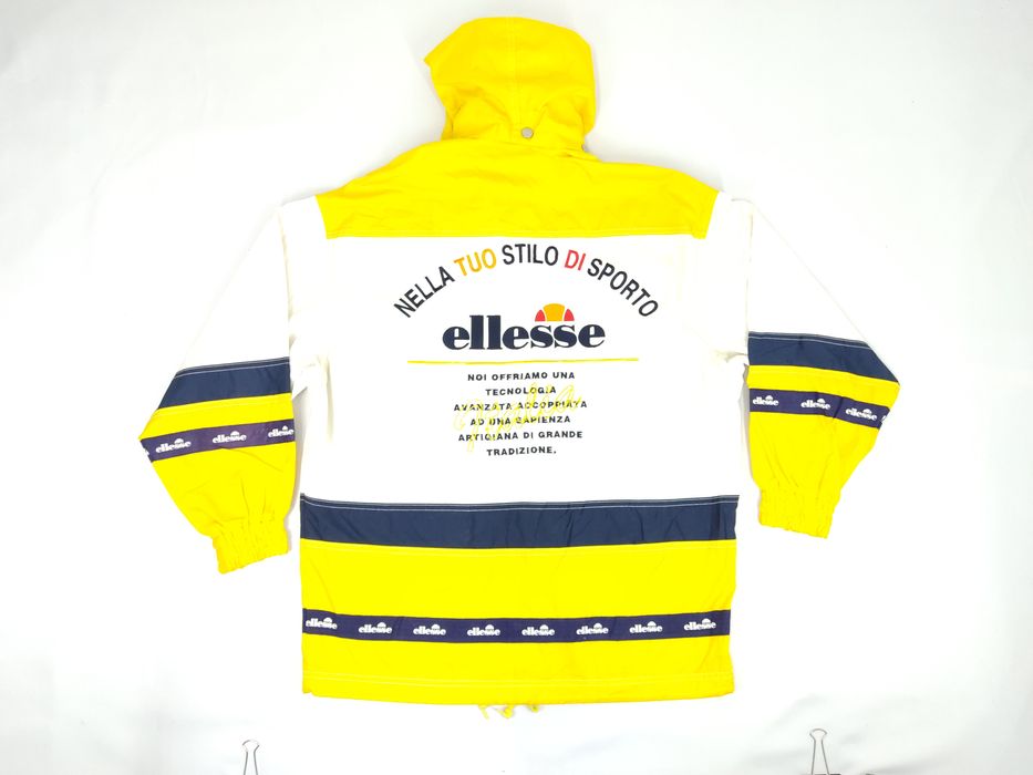 Ellesse sale yellow hoodie