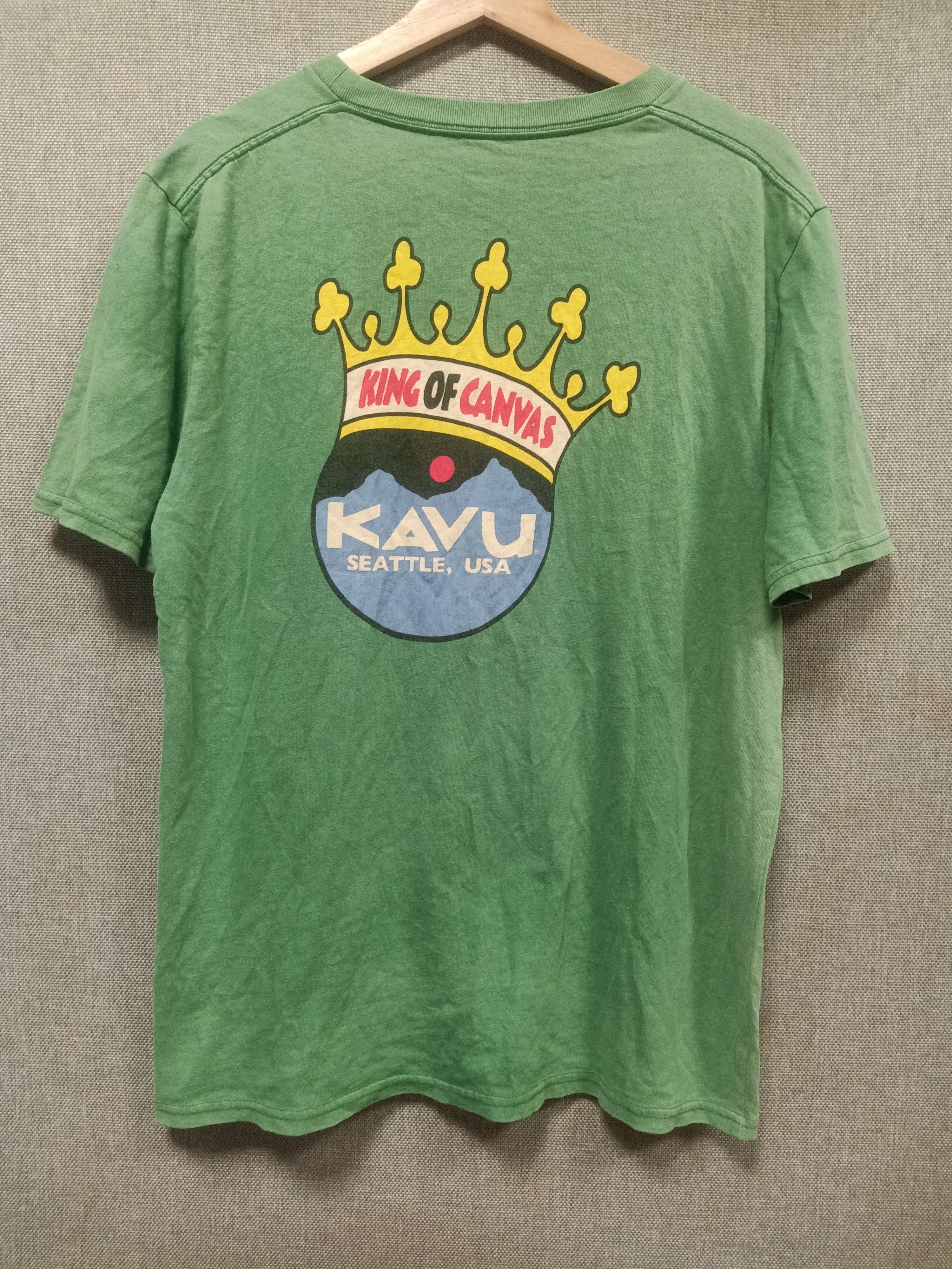 KAVU t shirt kavu king of canvas Size US L / EU 52-54 / 3 - 1 Thumbnail