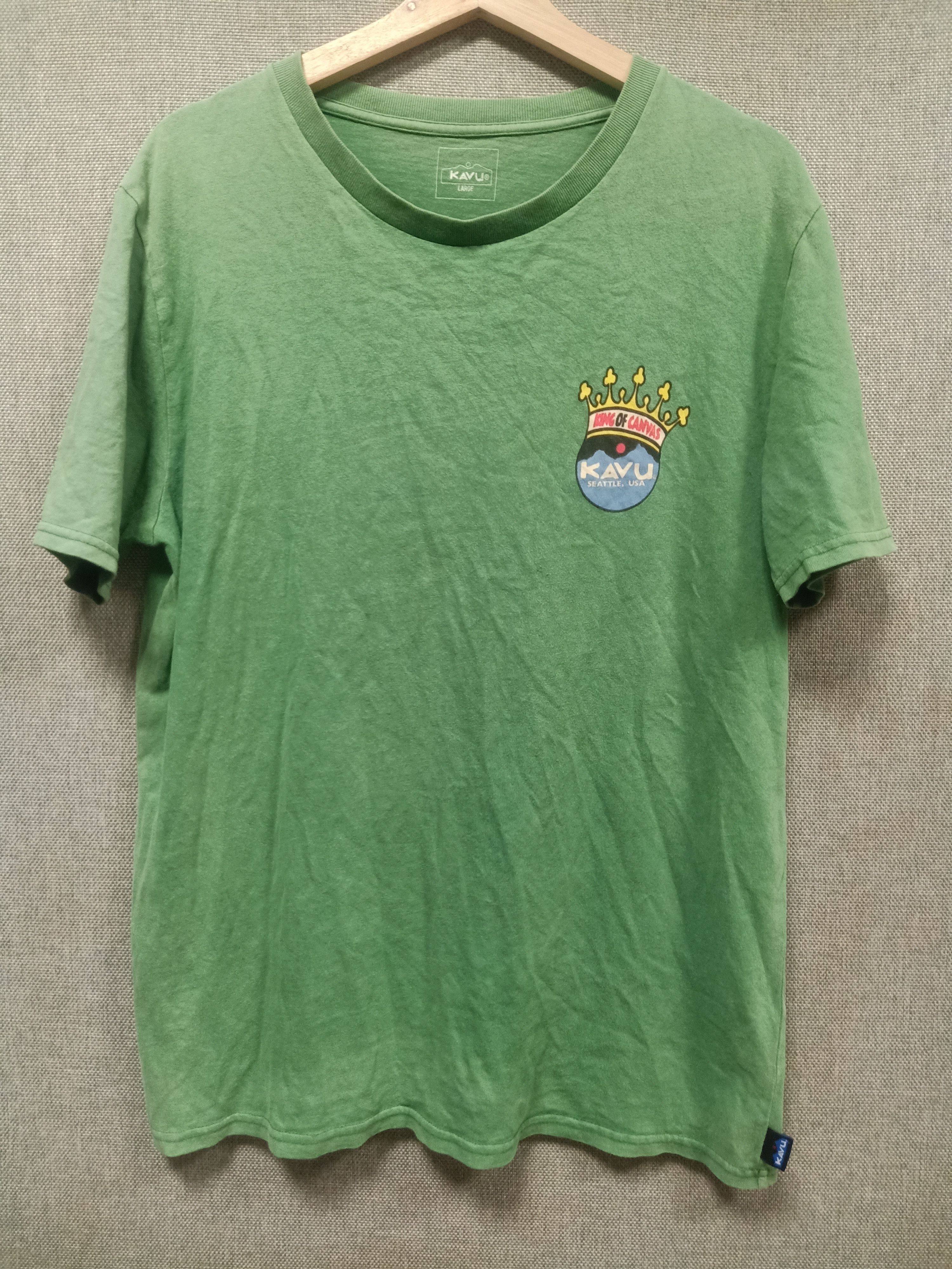 KAVU t shirt kavu king of canvas Size US L / EU 52-54 / 3 - 2 Thumbnail