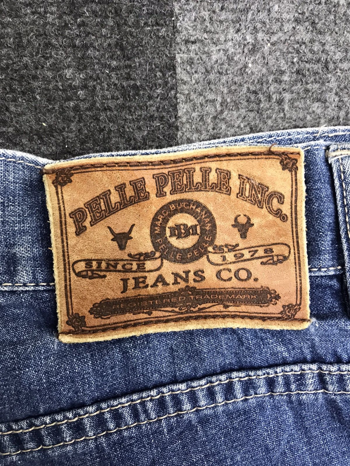 Marc Buchanan × Pelle Pelle 💥BAGGY💥PELLE PELLE MARC BUCHANAN Designer Baggy Pant Size US 36 / EU 52 - 13 Thumbnail