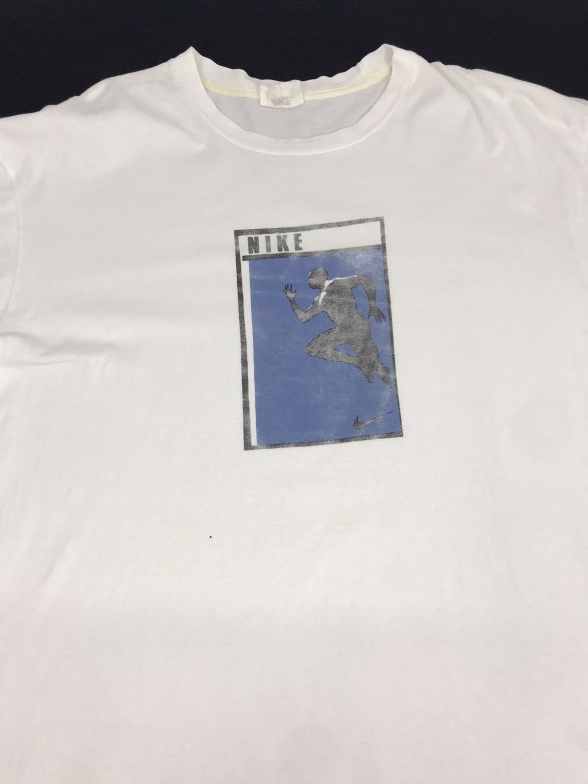 Other Vintage 90s Nike Running Big Logo Spell Out T Shirt Tee Size US XL / EU 56 / 4 - 1 Thumbnail