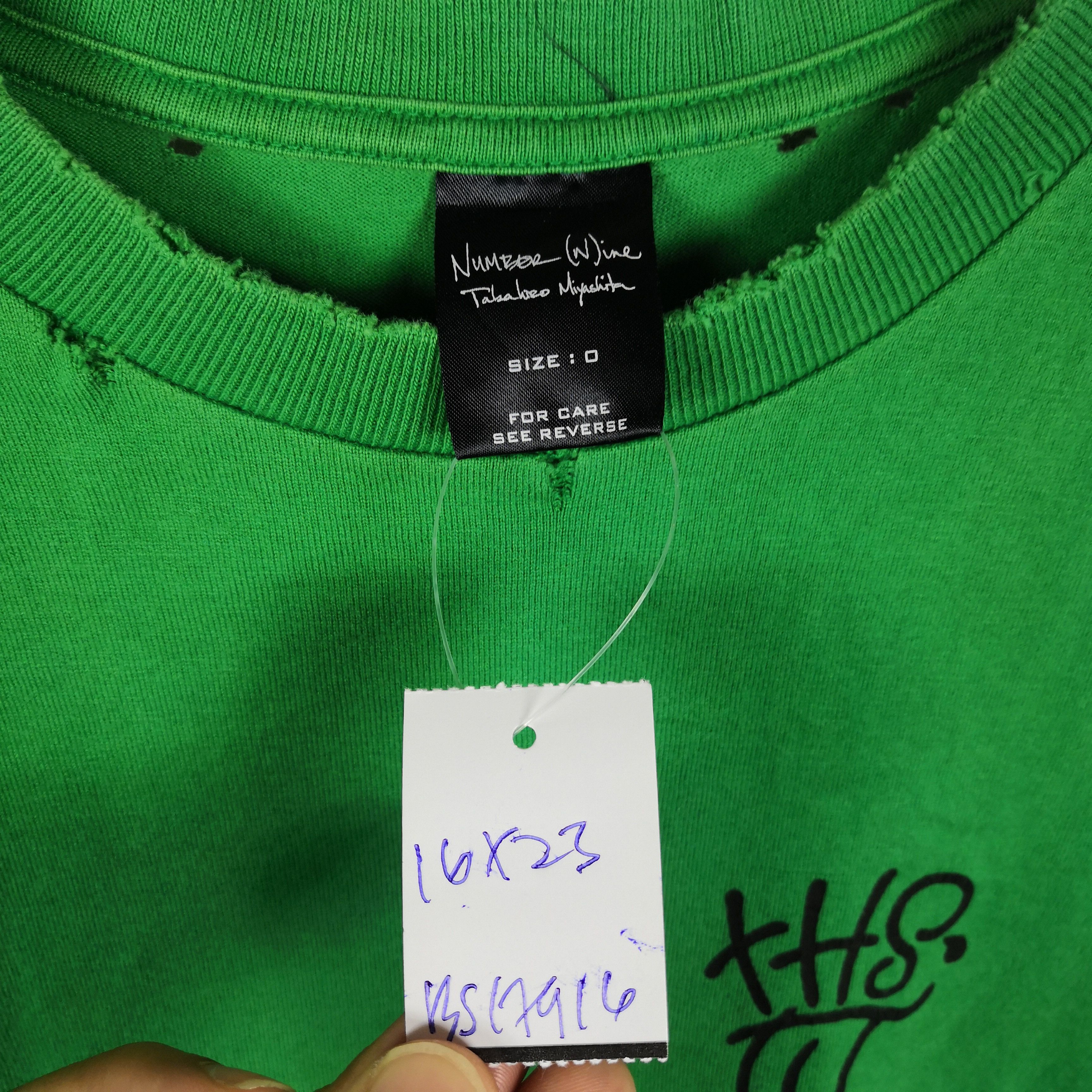 Number (N)ine Number Nine X Takahiro Miyashita The High 56789 Size US S / EU 44-46 / 1 - 8 Thumbnail