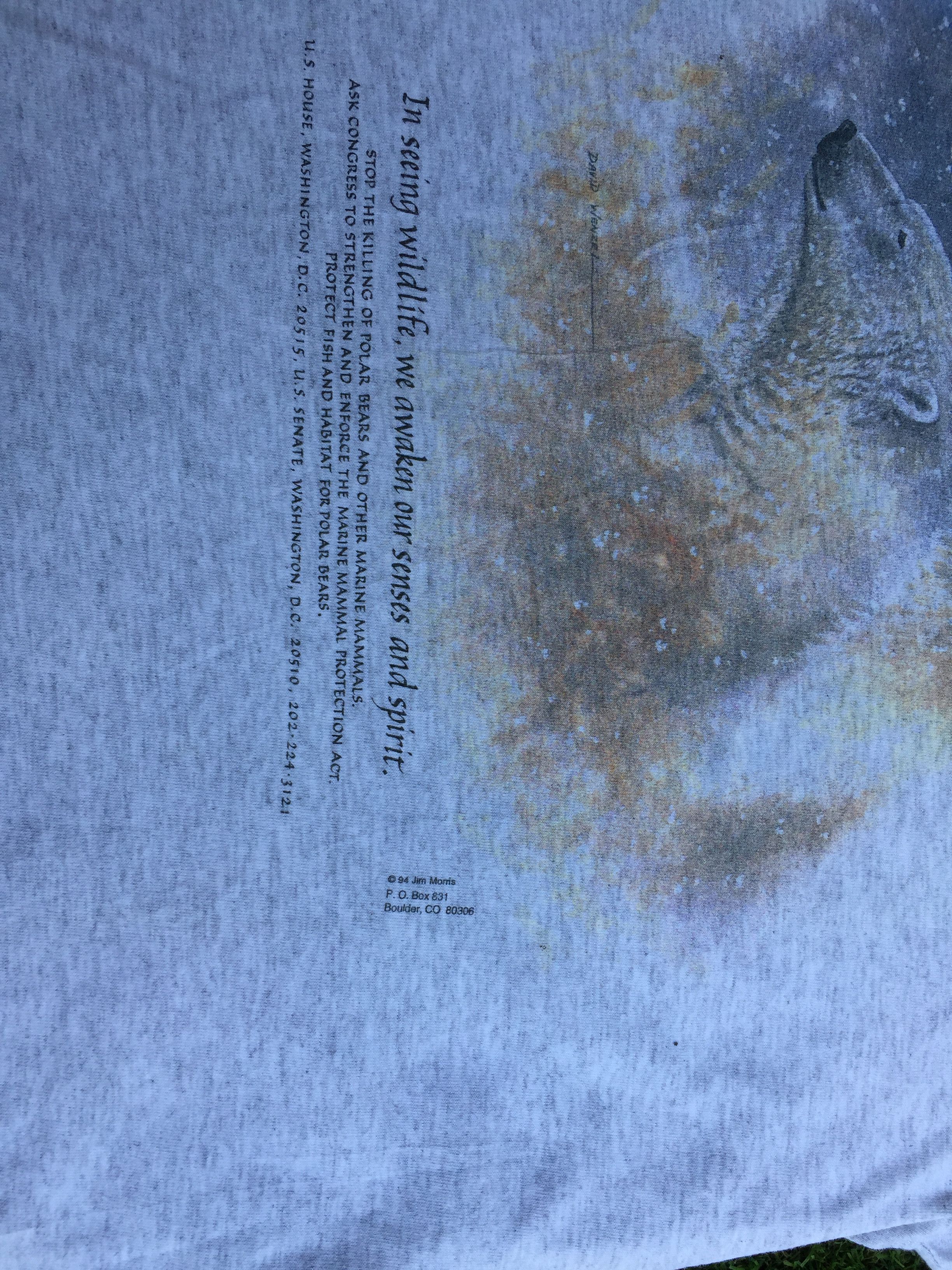 Habitat Vintage Jim Morris habitat and Environmental Tee Size US M / EU 48-50 / 2 - 4 Thumbnail