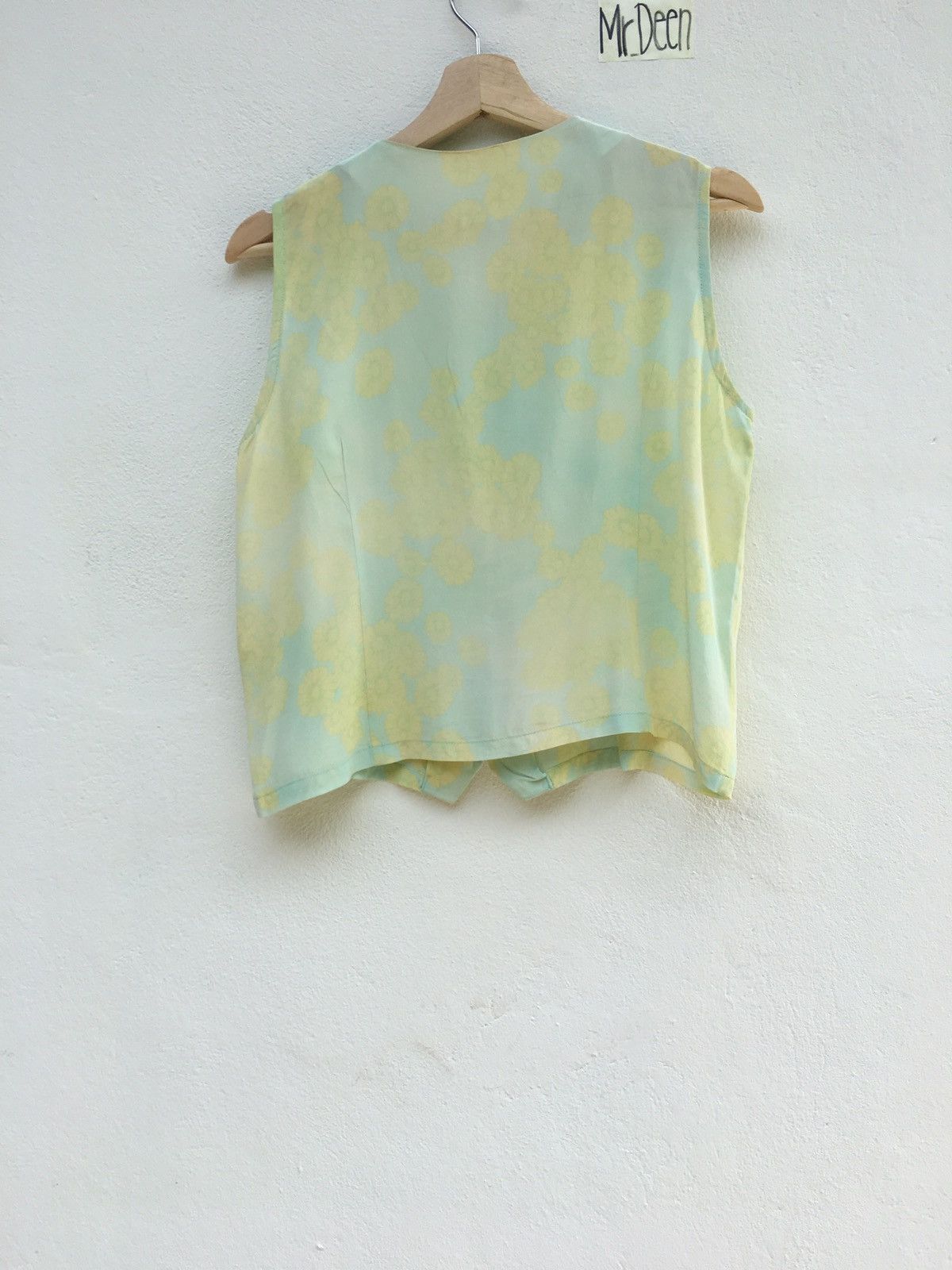 Pierre Balmain Vintage Floral Motif Pierre Balmain Silk Vest Size S / US 4 / IT 40 - 5 Thumbnail