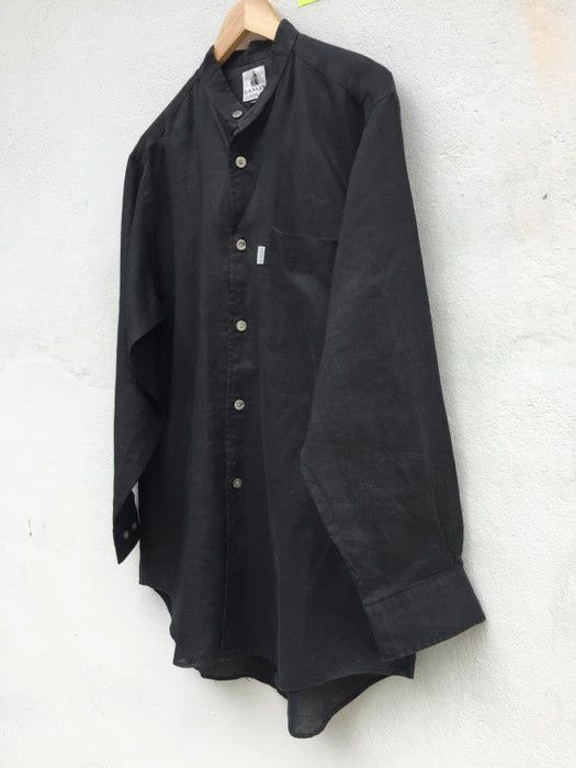 Lanvin Vintage 90s Lanvin Classique Black Casual Shirt Size US M / EU 48-50 / 2 - 3 Thumbnail