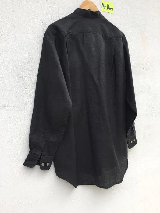 Lanvin Vintage 90s Lanvin Classique Black Casual Shirt Size US M / EU 48-50 / 2 - 9 Thumbnail