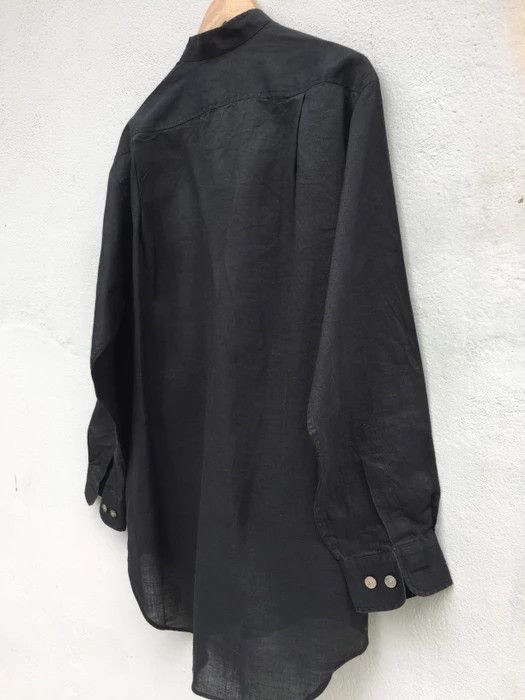 Lanvin Vintage 90s Lanvin Classique Black Casual Shirt Size US M / EU 48-50 / 2 - 10 Thumbnail