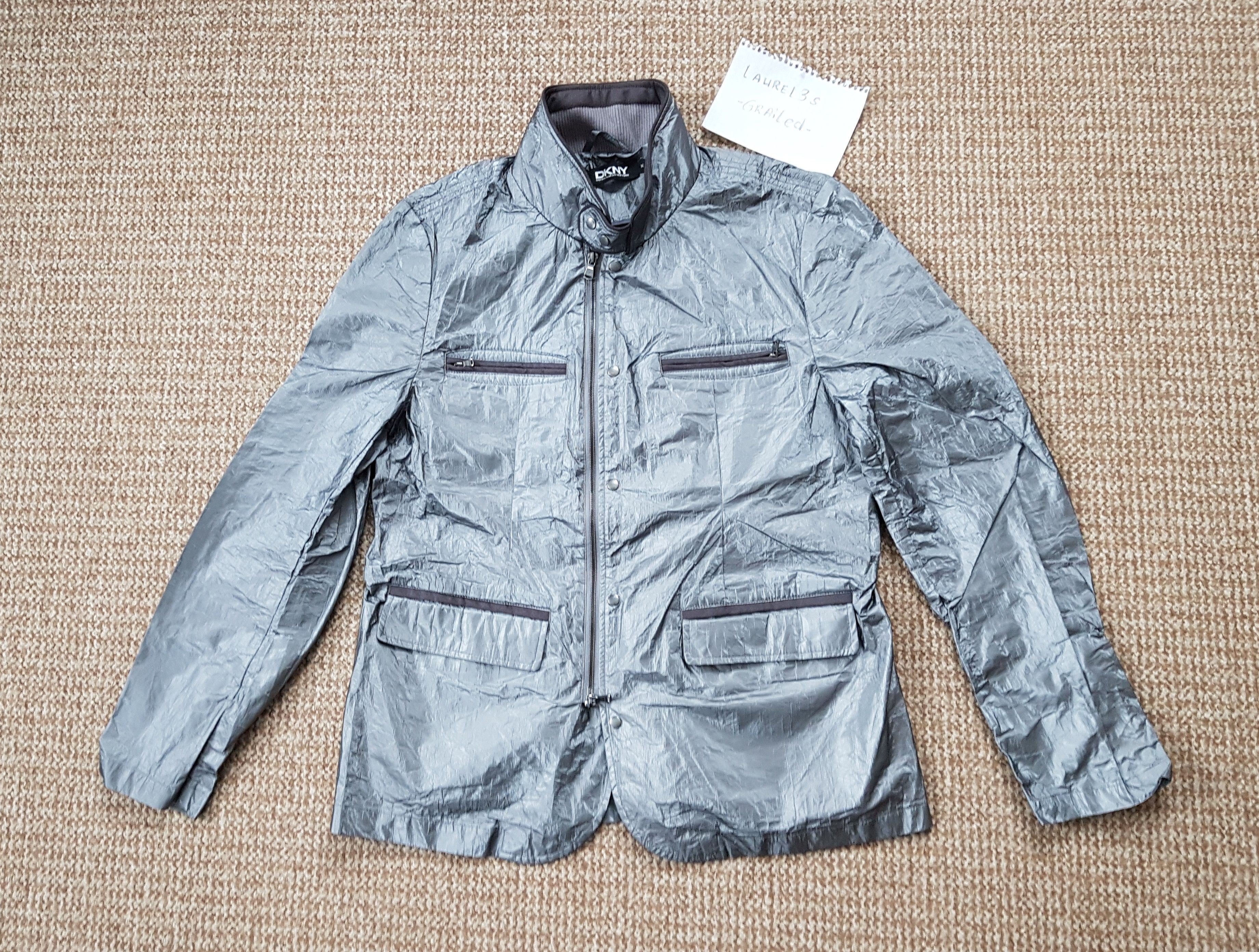 DKNY DKNY vintage jacket blazer metalic silver Size US M / EU 48-50 / 2 - 3 Thumbnail