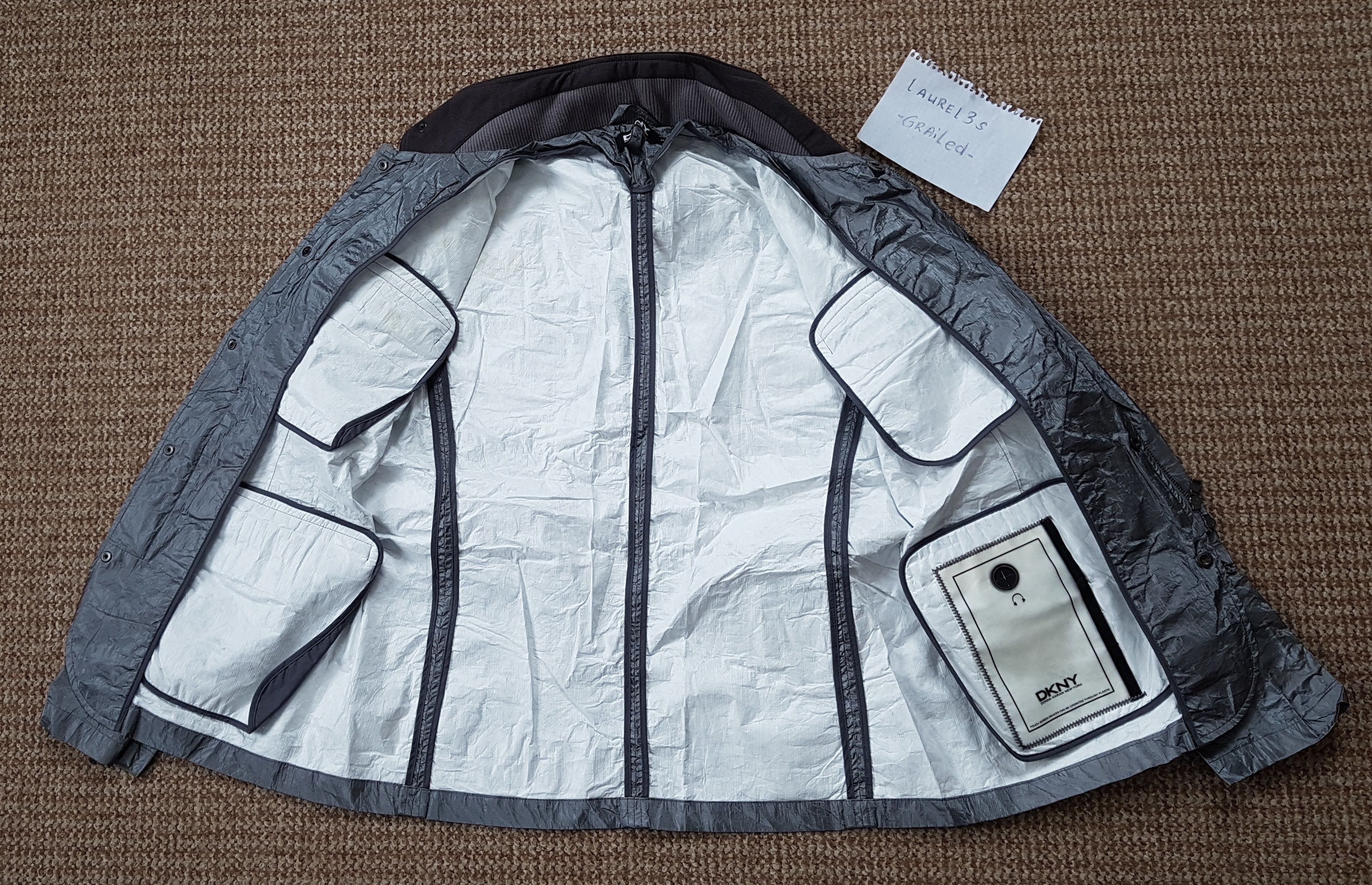 DKNY DKNY vintage jacket blazer metalic silver Size US M / EU 48-50 / 2 - 5 Thumbnail