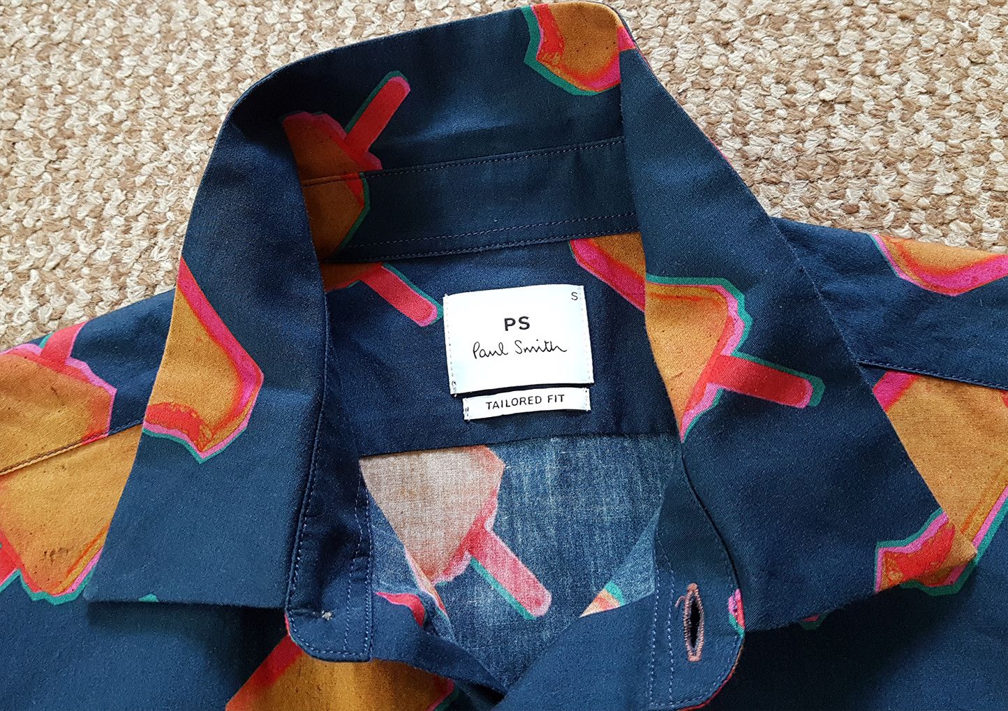 Paul Smith PS Paul Smith ice cream lolly print shirt tailored fit Size US S / EU 44-46 / 1 - 5 Thumbnail