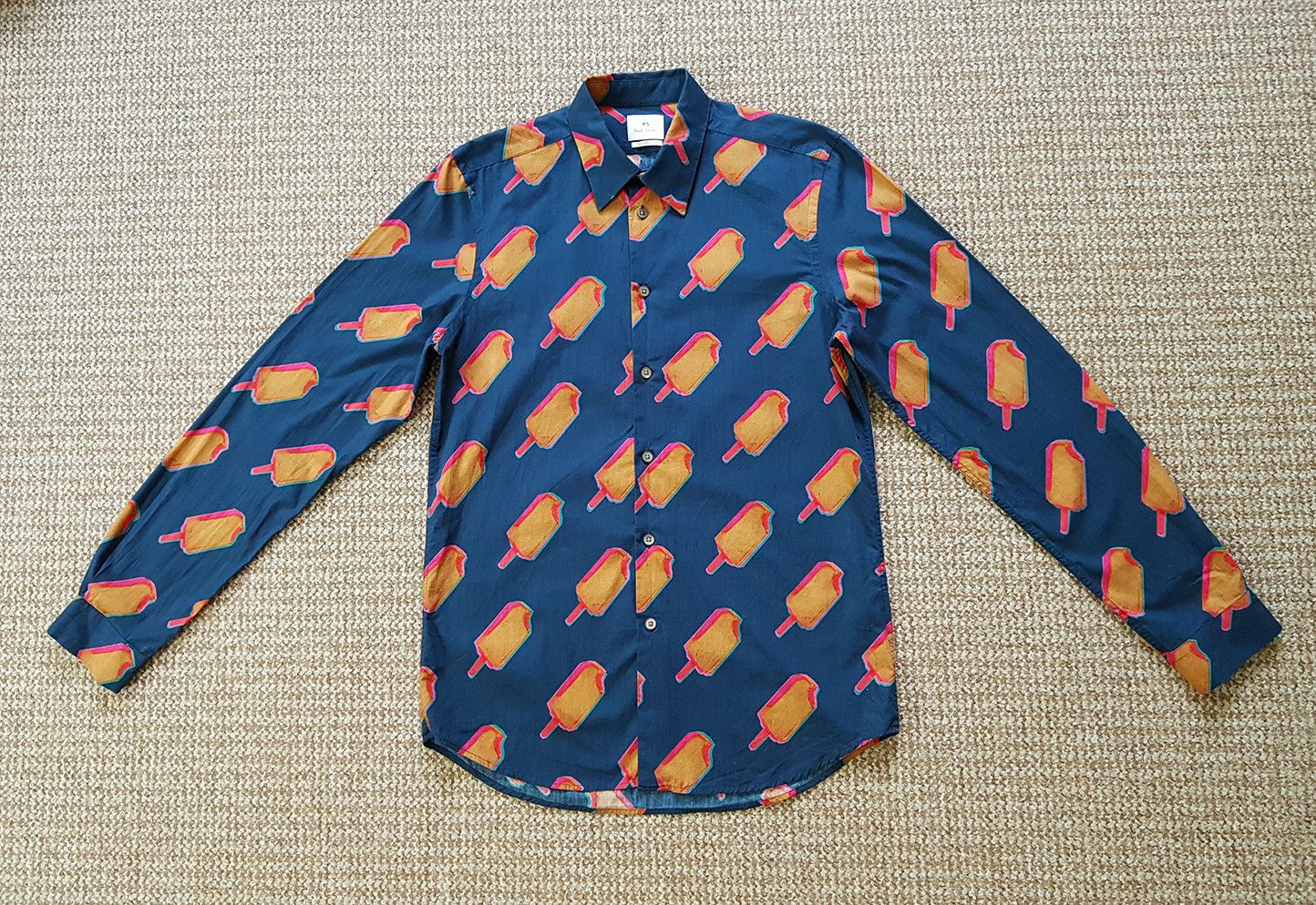 Paul Smith PS Paul Smith ice cream lolly print shirt tailored fit Size US S / EU 44-46 / 1 - 1 Thumbnail