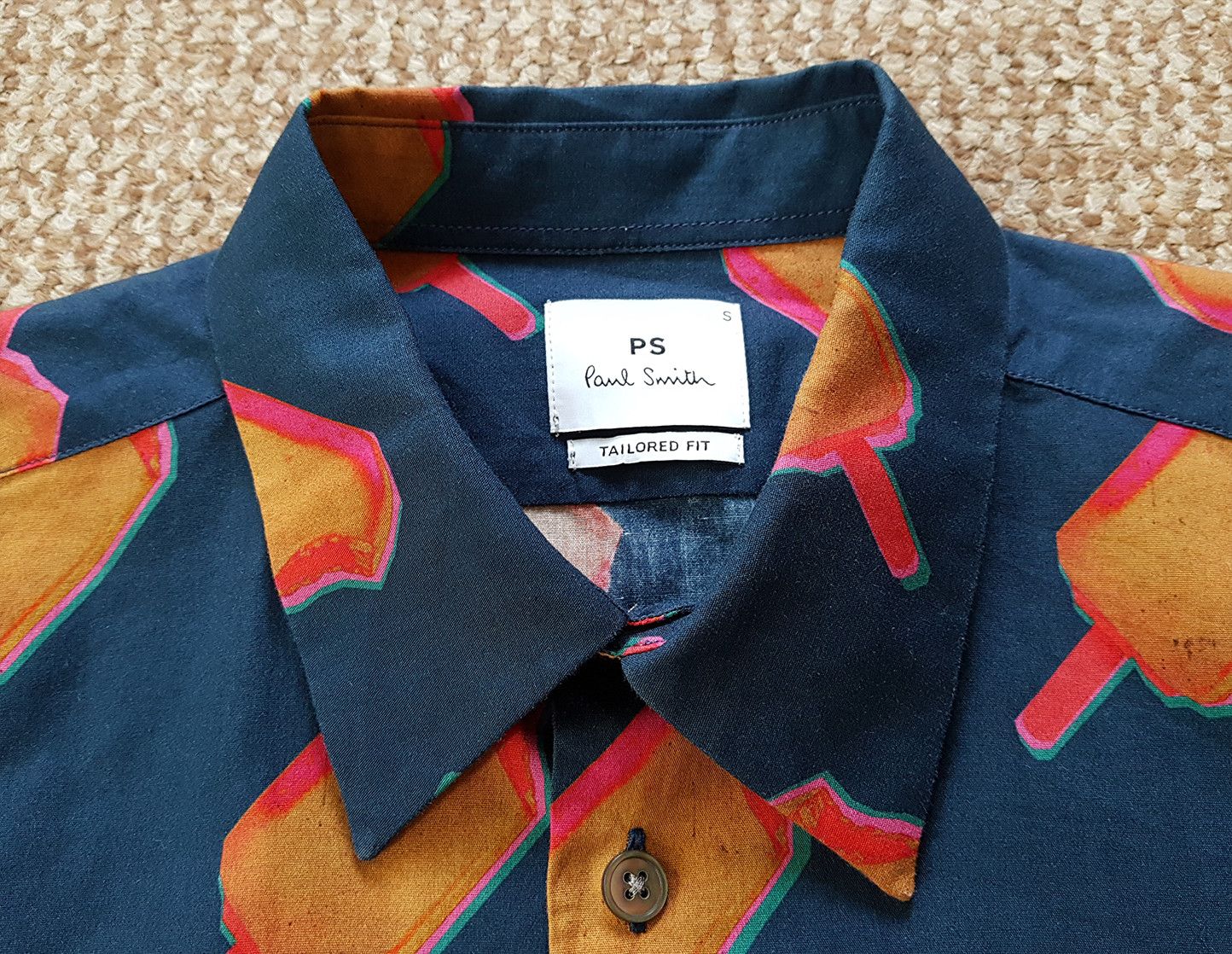 Paul Smith PS Paul Smith ice cream lolly print shirt tailored fit Size US S / EU 44-46 / 1 - 4 Thumbnail