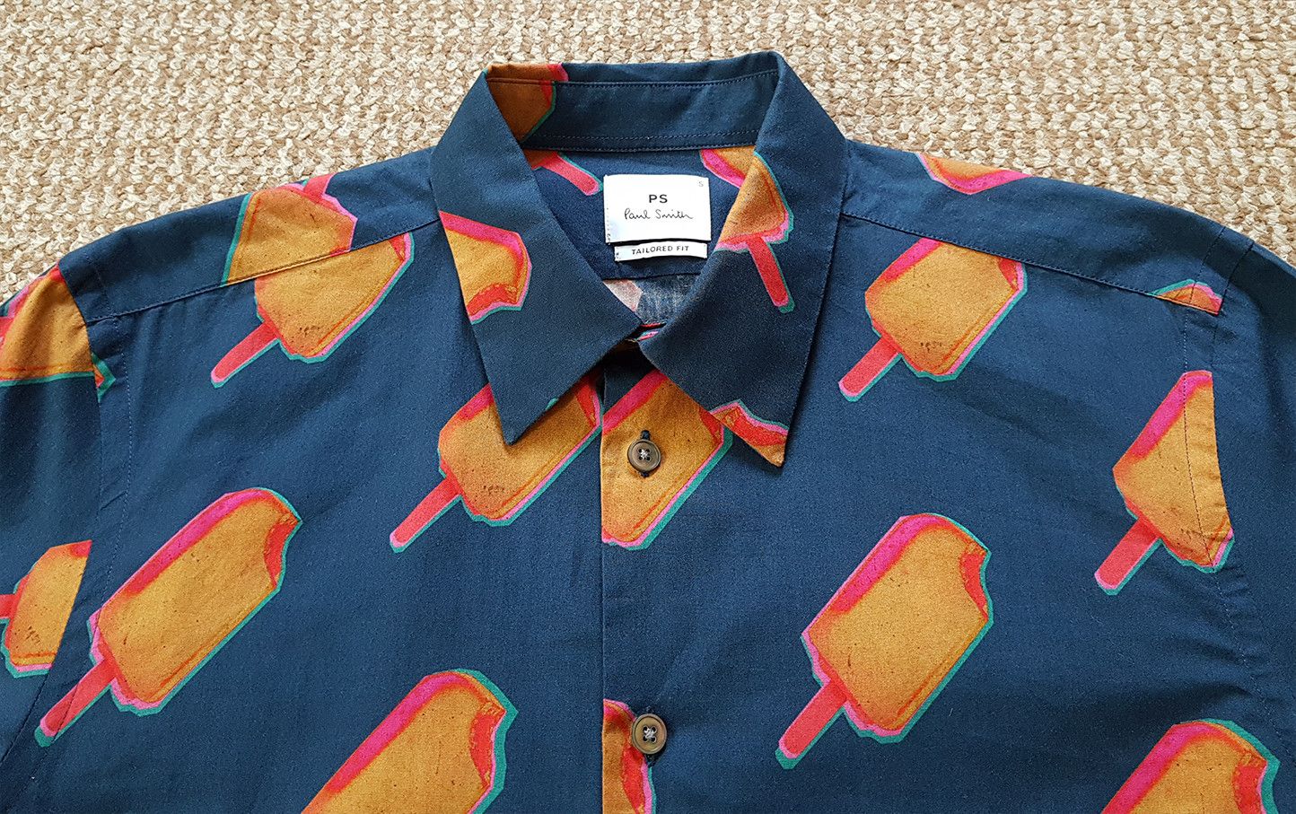 Paul Smith PS Paul Smith ice cream lolly print shirt tailored fit Size US S / EU 44-46 / 1 - 3 Thumbnail