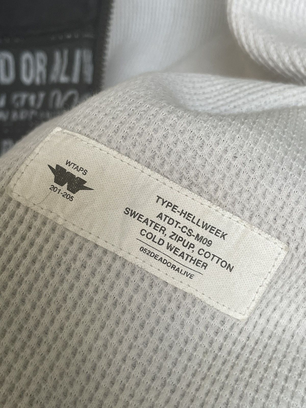 Wtaps Wtaps Spec 201-205 Zipper Sweatshirt Size US L / EU 52-54 / 3 - 8 Thumbnail
