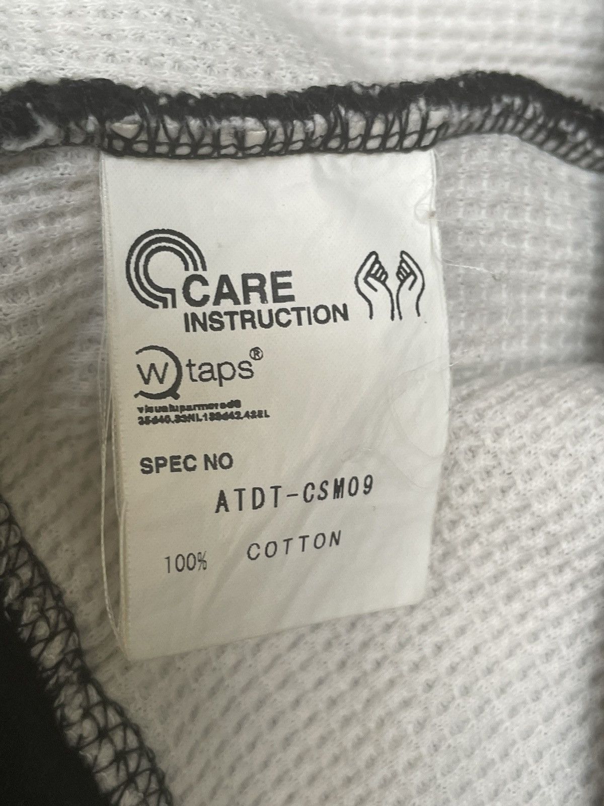 Wtaps Wtaps Spec 201-205 Zipper Sweatshirt Size US L / EU 52-54 / 3 - 7 Thumbnail