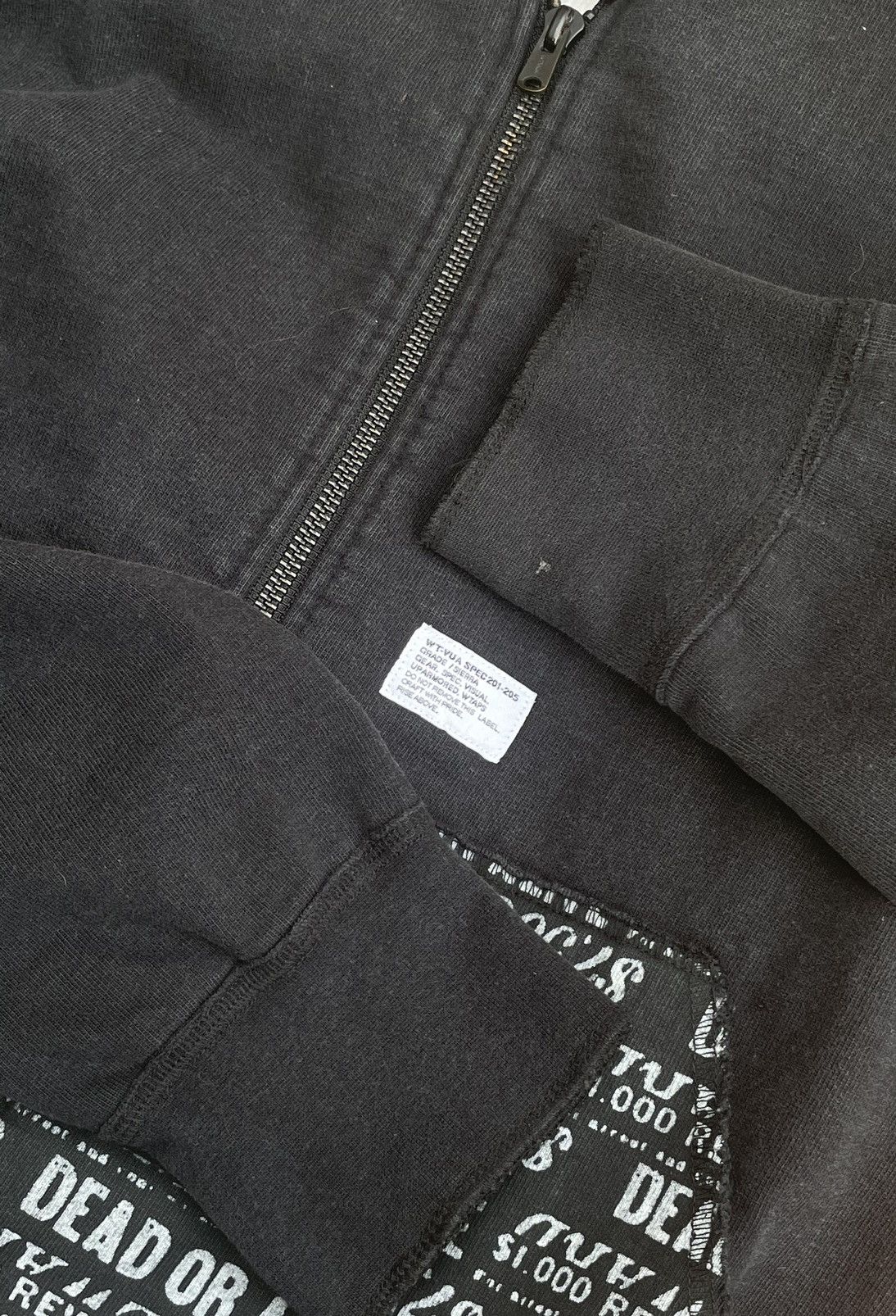 Wtaps Wtaps Spec 201-205 Zipper Sweatshirt Size US L / EU 52-54 / 3 - 5 Thumbnail
