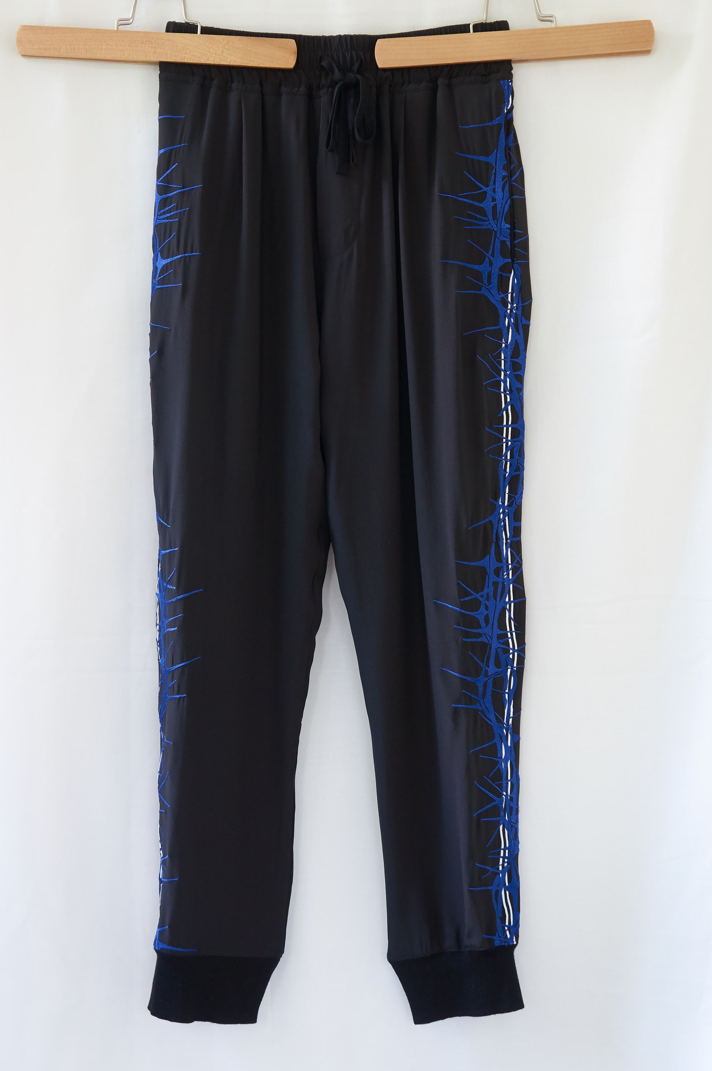 Haider Ackermann Silk embroidered pants Size US 30 / EU 46 - 1 Thumbnail