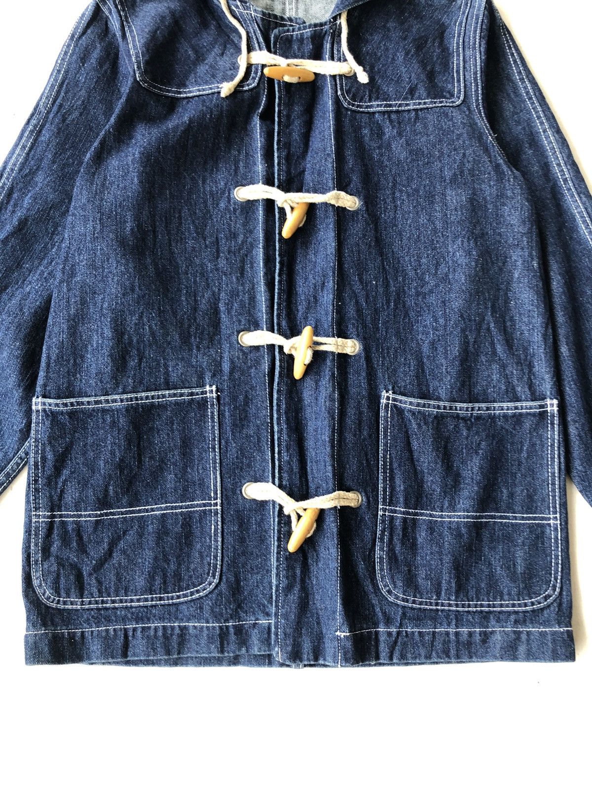 BUFFALO BOBS Indigo Buffalo Boobs 🇯🇵 Duffle Coat Jacket Kapital Size US M / EU 48-50 / 2 - 3 Thumbnail