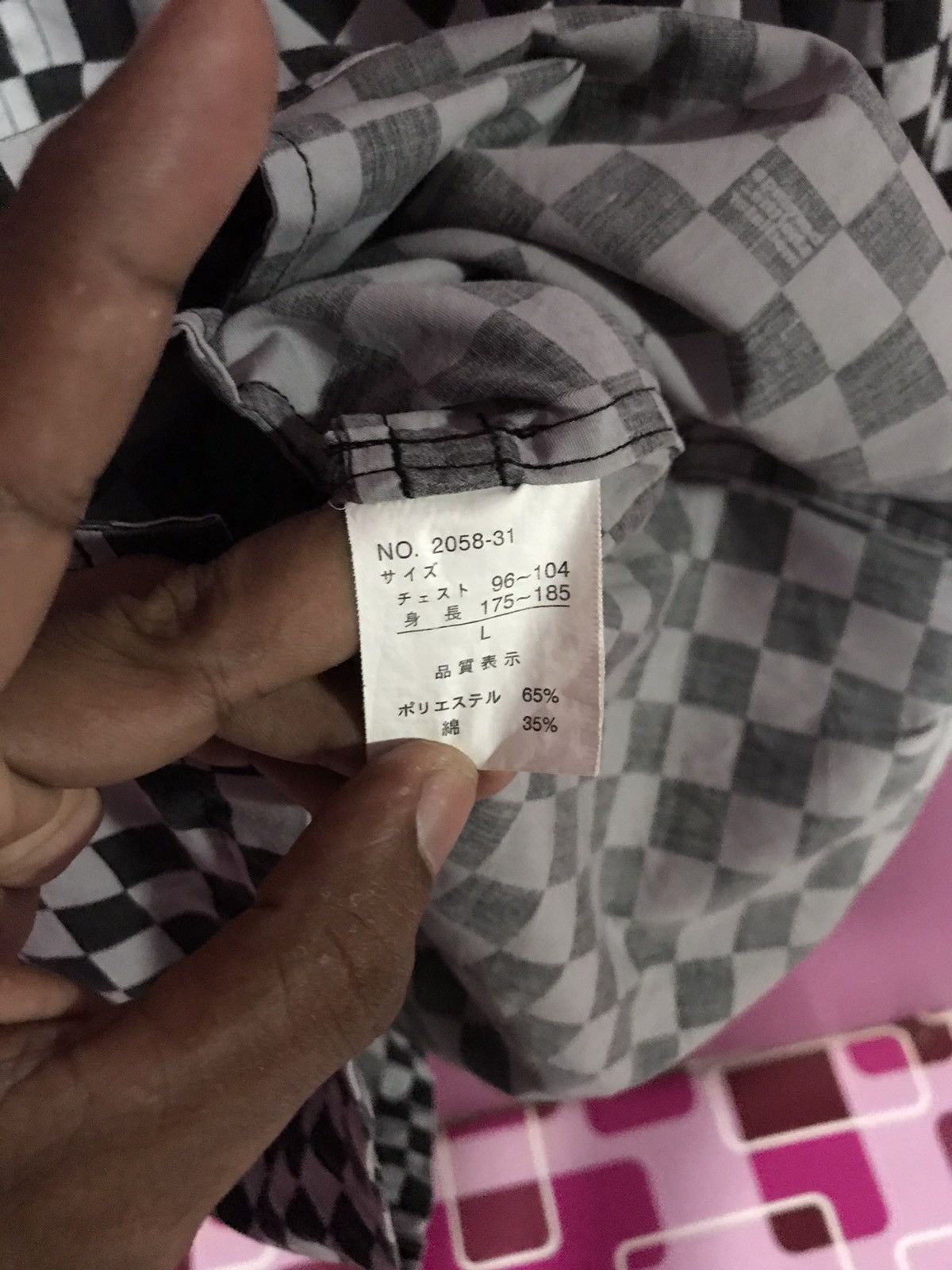 Japanese Brand BERNINGS SHO BLACK SIZE L SHIRT BUTTON UPJAPAN Size US L / EU 52-54 / 3 - 6 Thumbnail