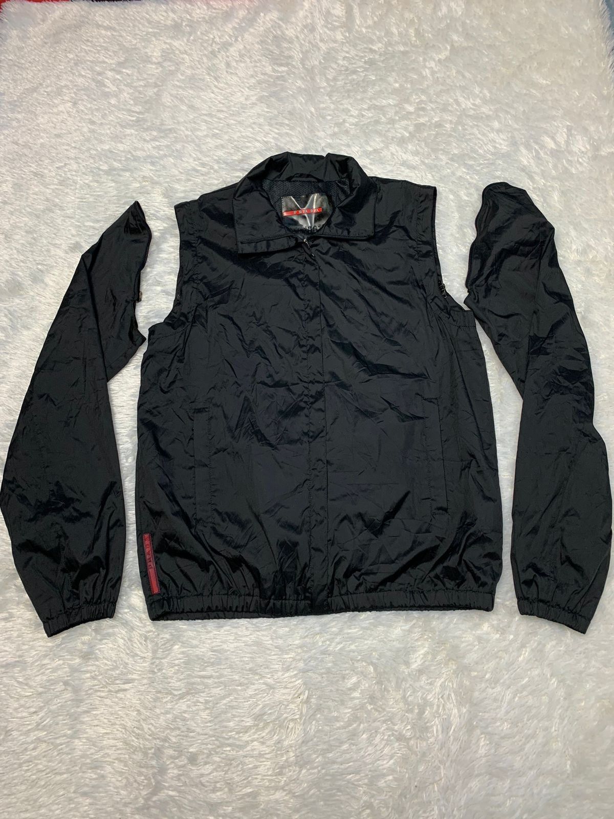 Prada Prada Removable Sleeve Nylon Jacket Size US S / EU 44-46 / 1 - 1 Thumbnail