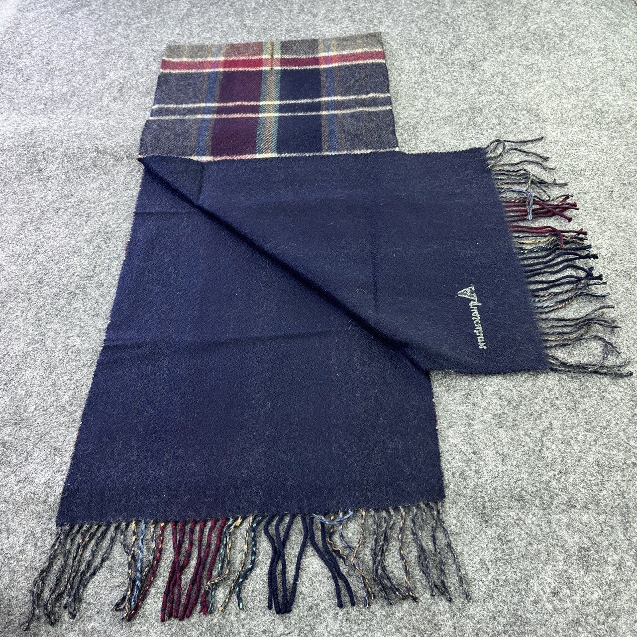 Aquascutum Aquascutum Wool Scarf / Muffler / Neckwear T103 Size ONE SIZE - 3 Thumbnail
