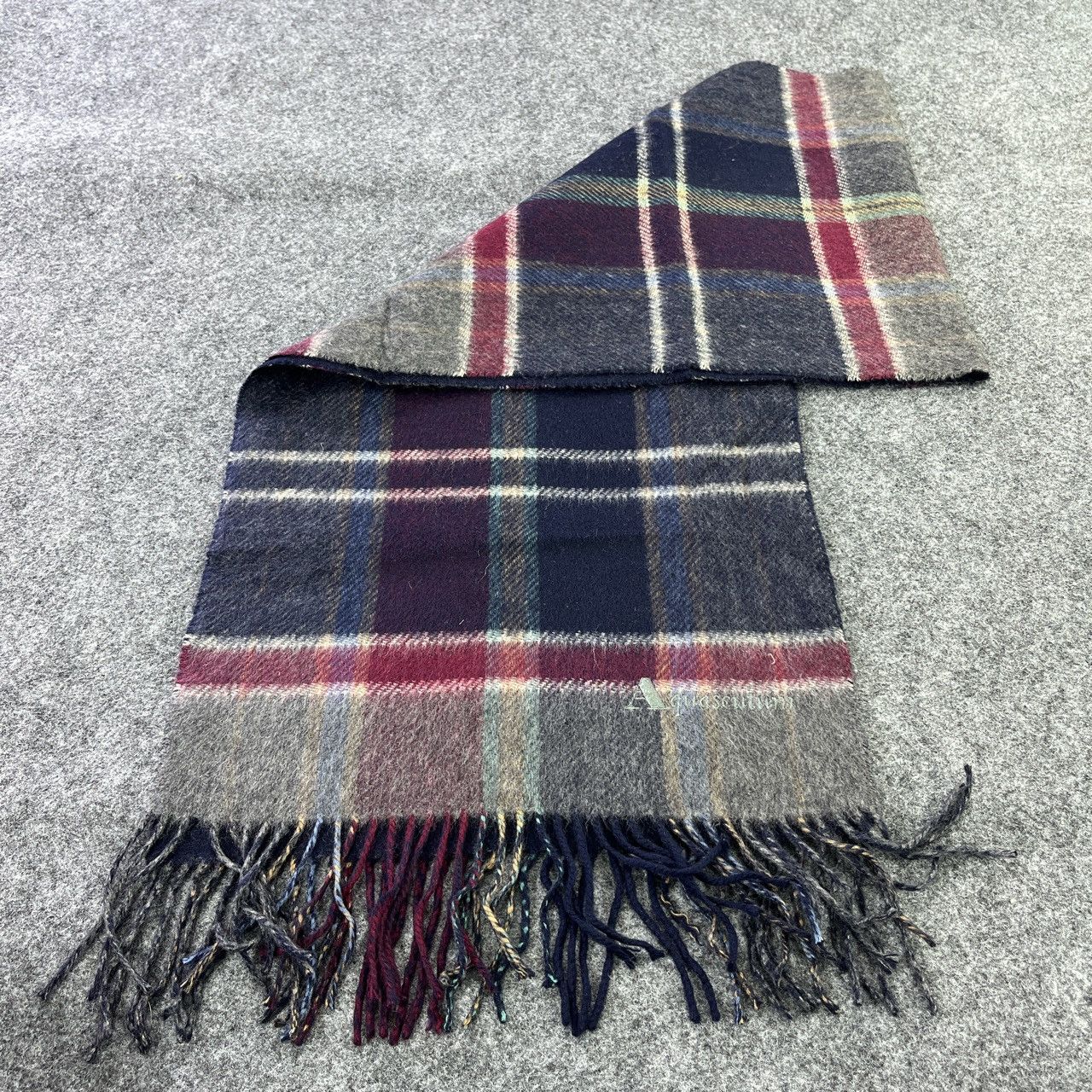 Aquascutum Aquascutum Wool Scarf / Muffler / Neckwear T103 Size ONE SIZE - 2 Thumbnail