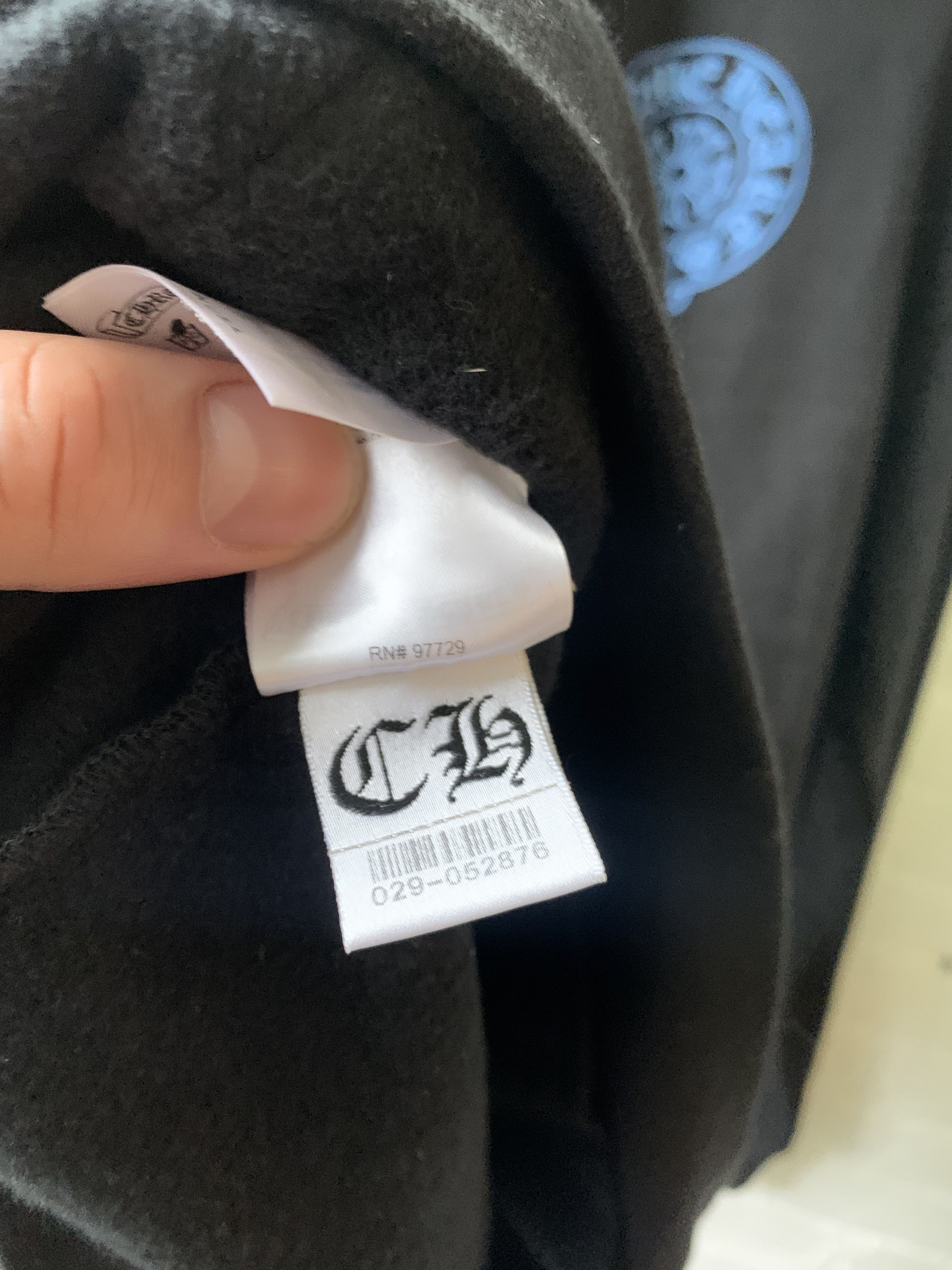 Chrome Hearts Chrome Hearts online exclusive spell out hoodie Size US L / EU 52-54 / 3 - 10 Thumbnail