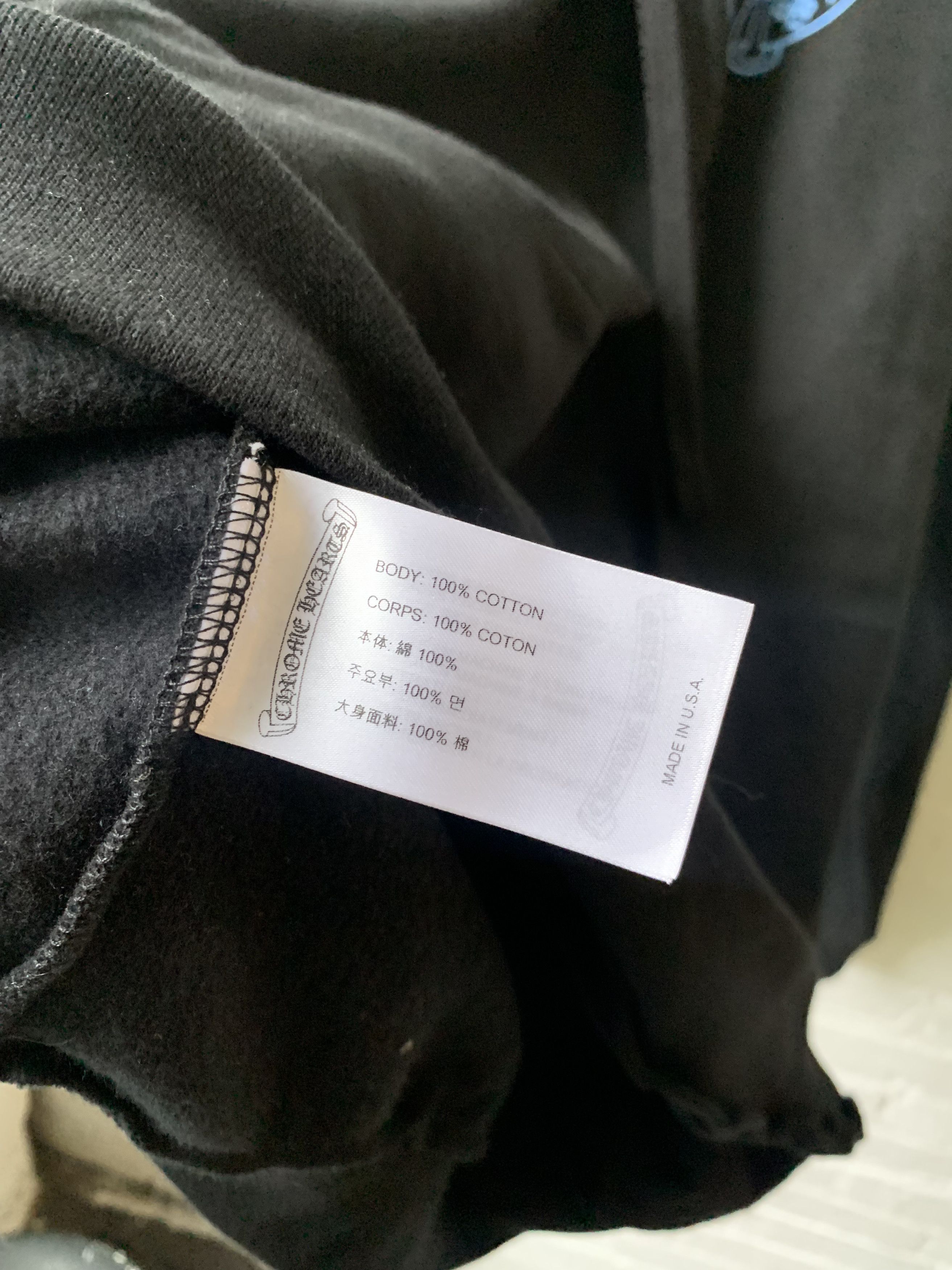 Chrome Hearts Chrome Hearts online exclusive spell out hoodie Size US L / EU 52-54 / 3 - 7 Thumbnail