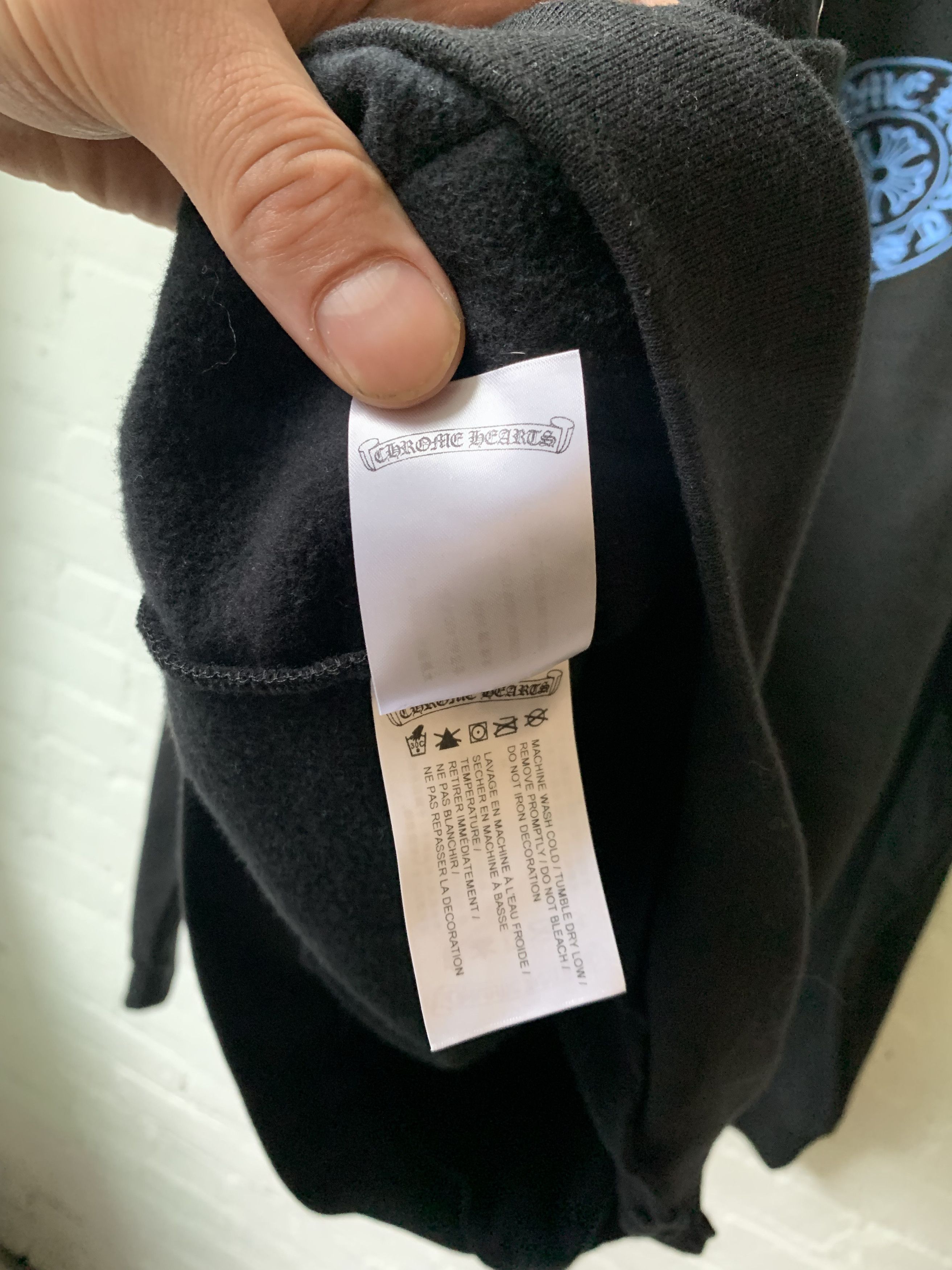 Chrome Hearts Chrome Hearts online exclusive spell out hoodie Size US L / EU 52-54 / 3 - 8 Thumbnail
