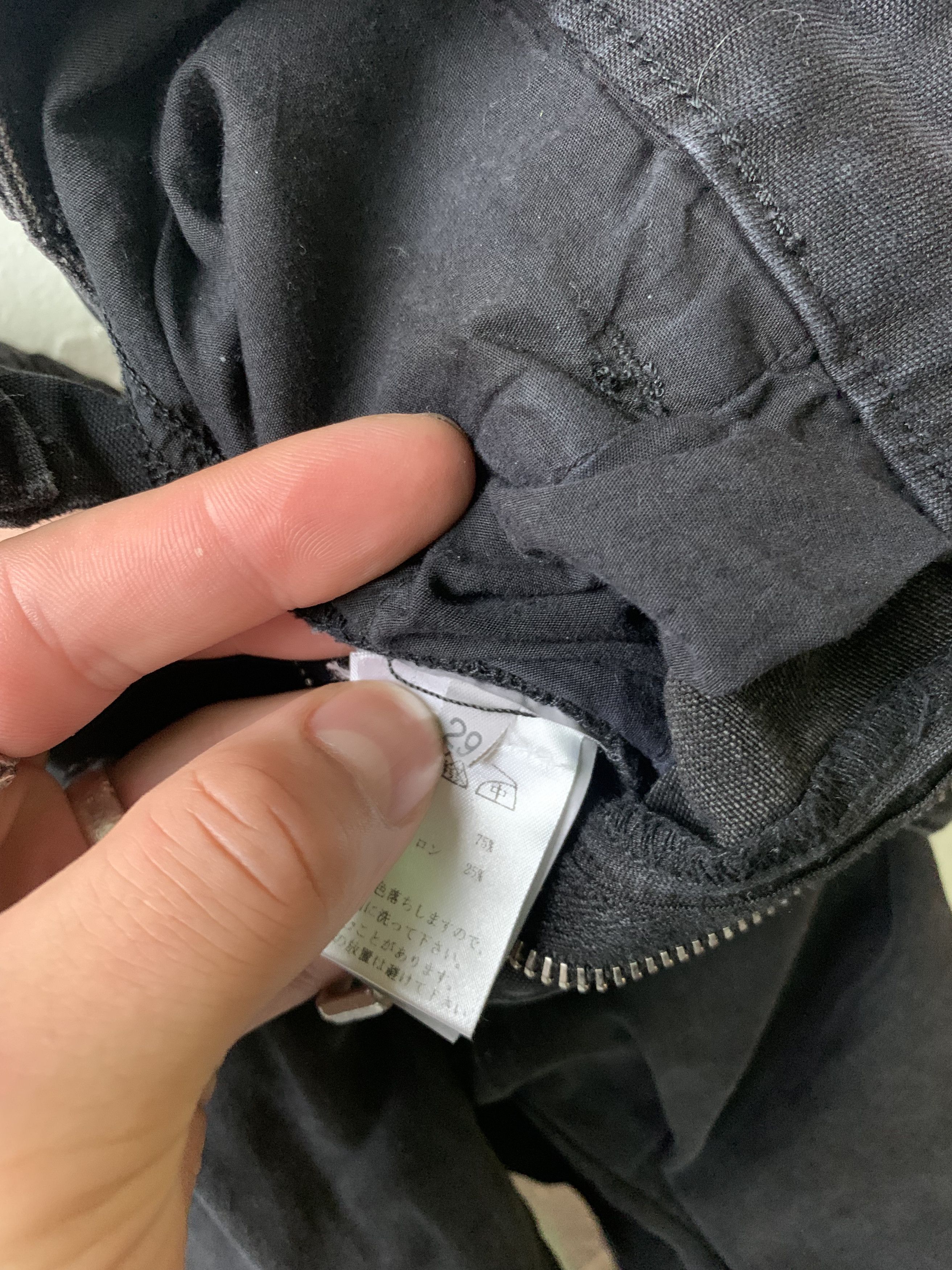 Balmain Balmain Black DECARNIN SS10 Biker 8pkt Cargos Size US 29 - 5 Thumbnail
