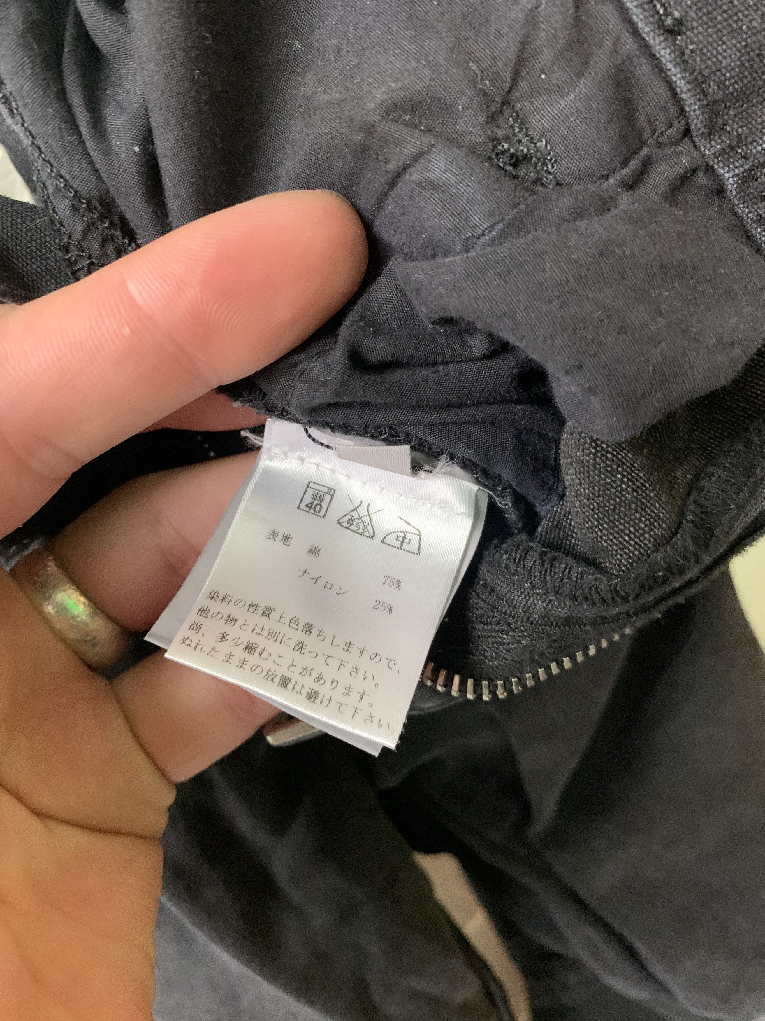 Balmain Balmain Black DECARNIN SS10 Biker 8pkt Cargos Size US 29 - 6 Thumbnail