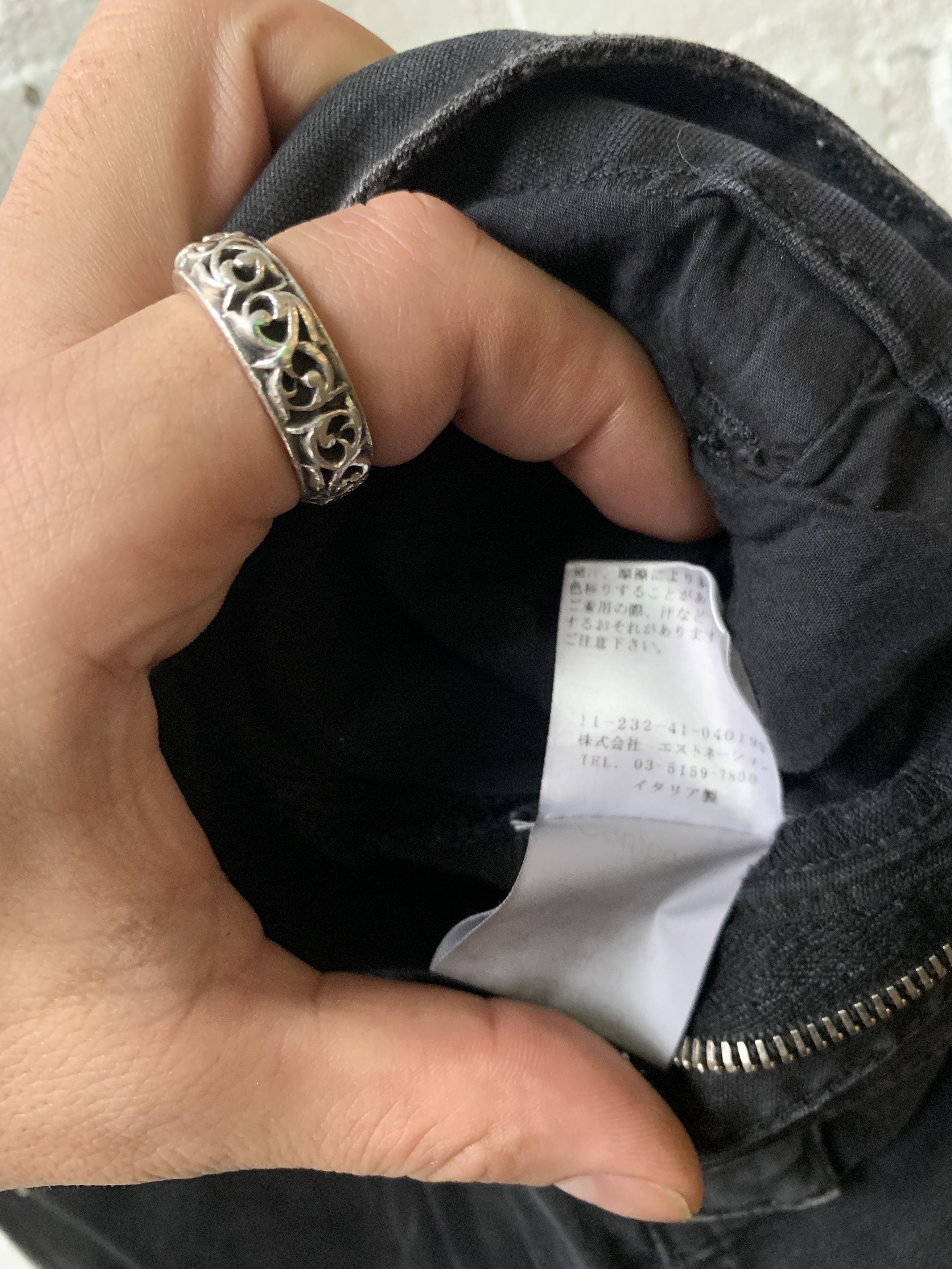 Balmain Balmain Black DECARNIN SS10 Biker 8pkt Cargos Size US 29 - 7 Thumbnail