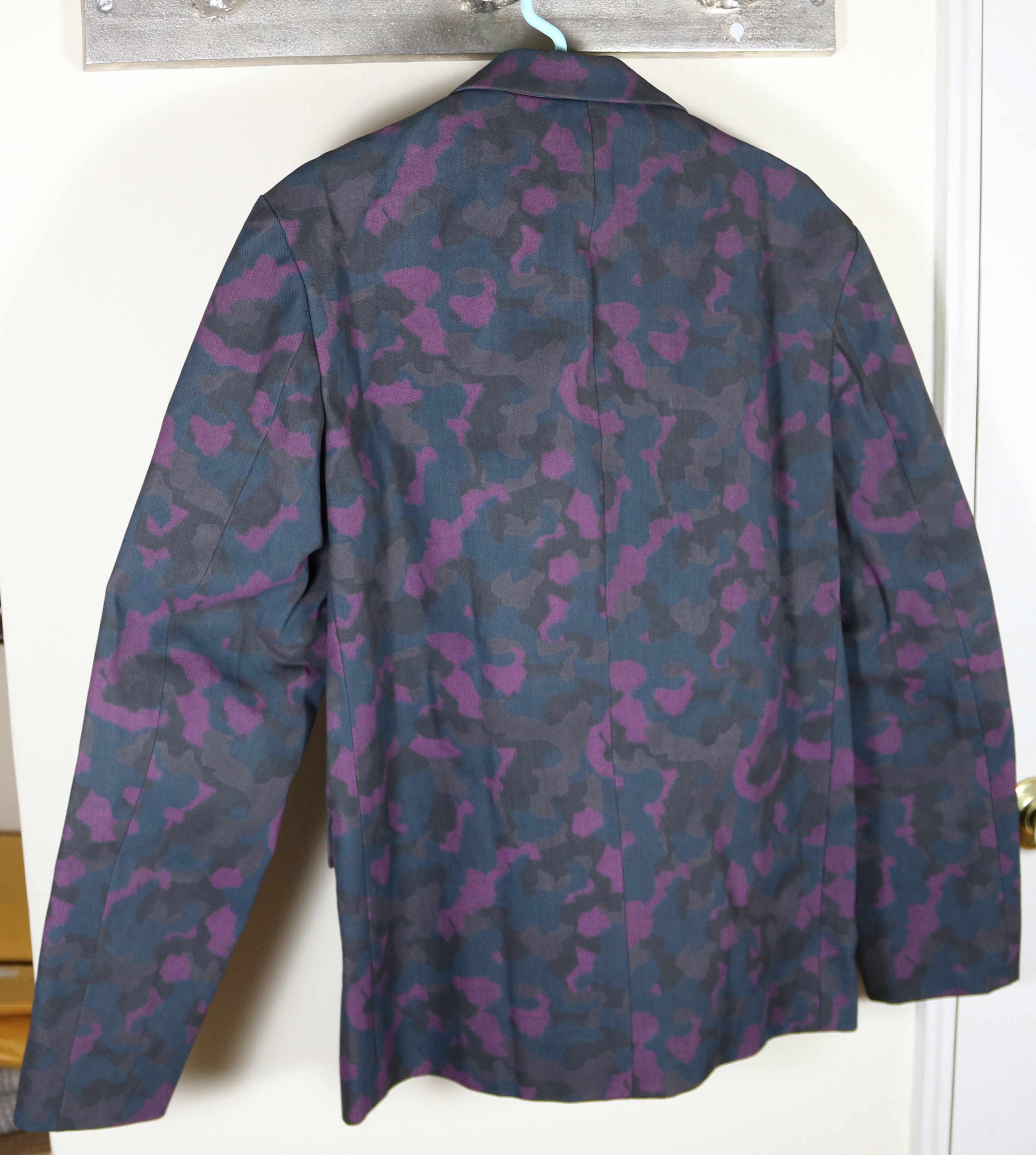 Robert Geller Robert Geller Waxed Cotton Camo Suit Size 48 Size 38R - 3 Thumbnail