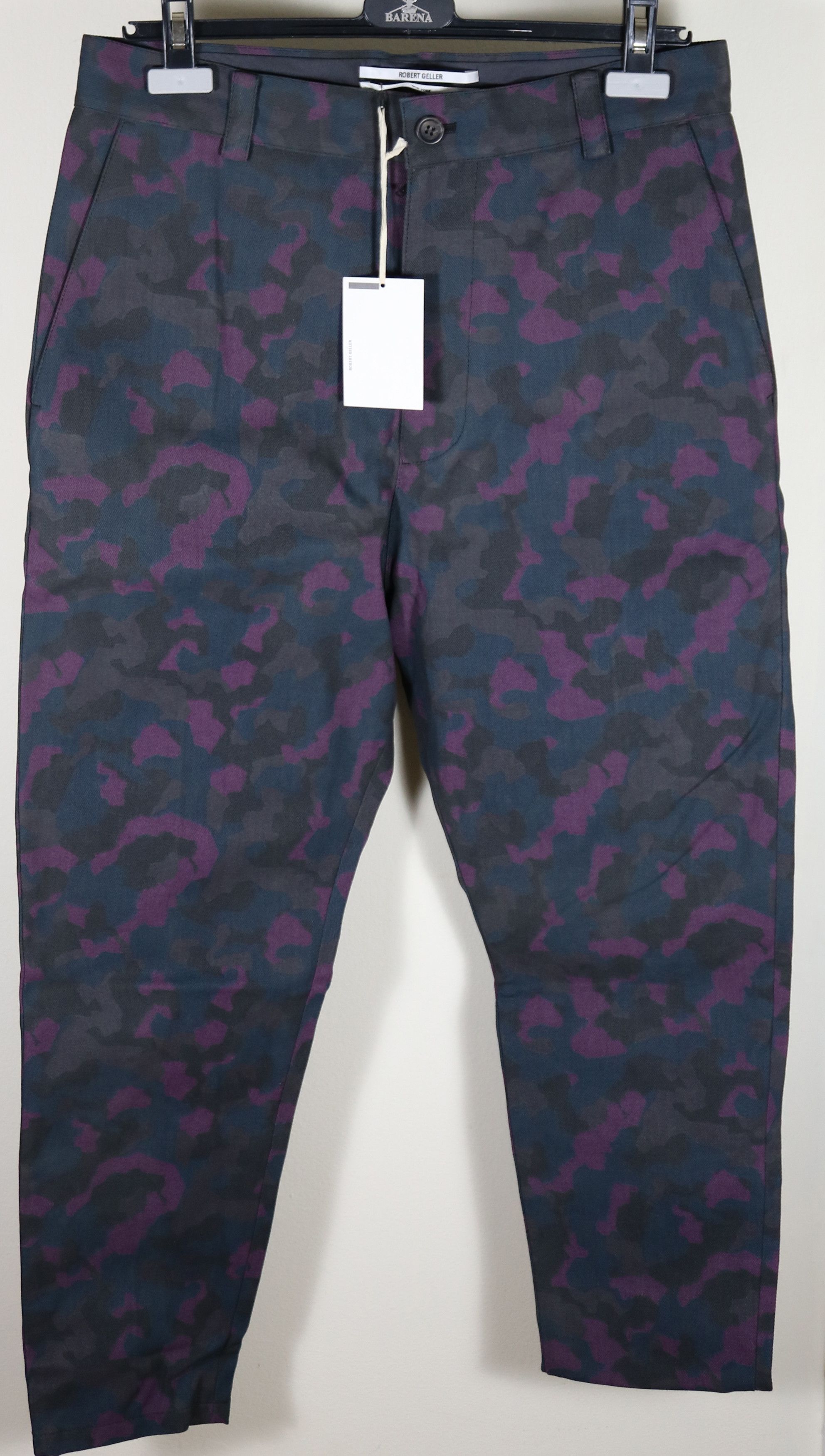 Robert Geller Robert Geller Waxed Cotton Camo Suit Size 48 Size 38R - 4 Thumbnail