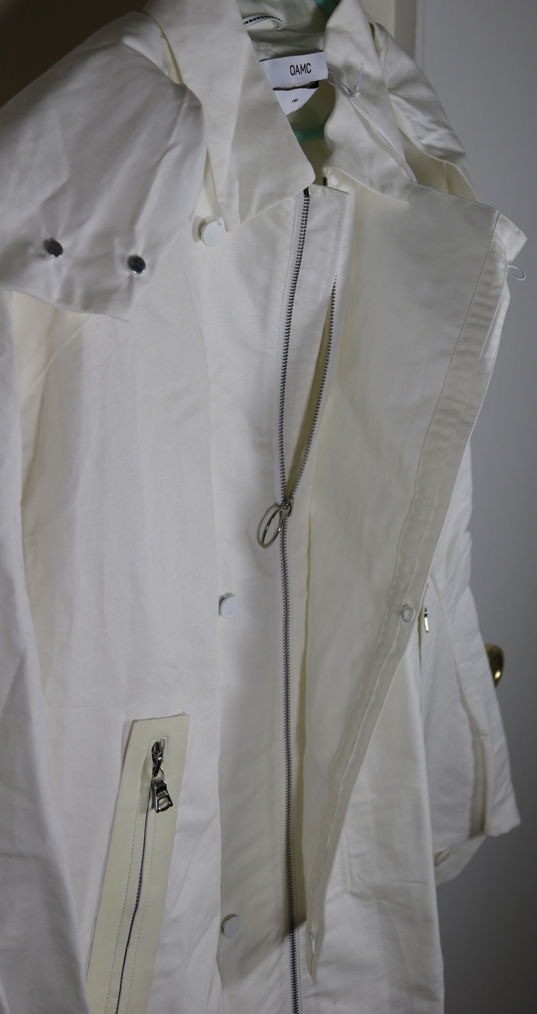 OAMC OAMC Full Length White Coat Jacket Size Large Size US L / EU 52-54 / 3 - 4 Thumbnail