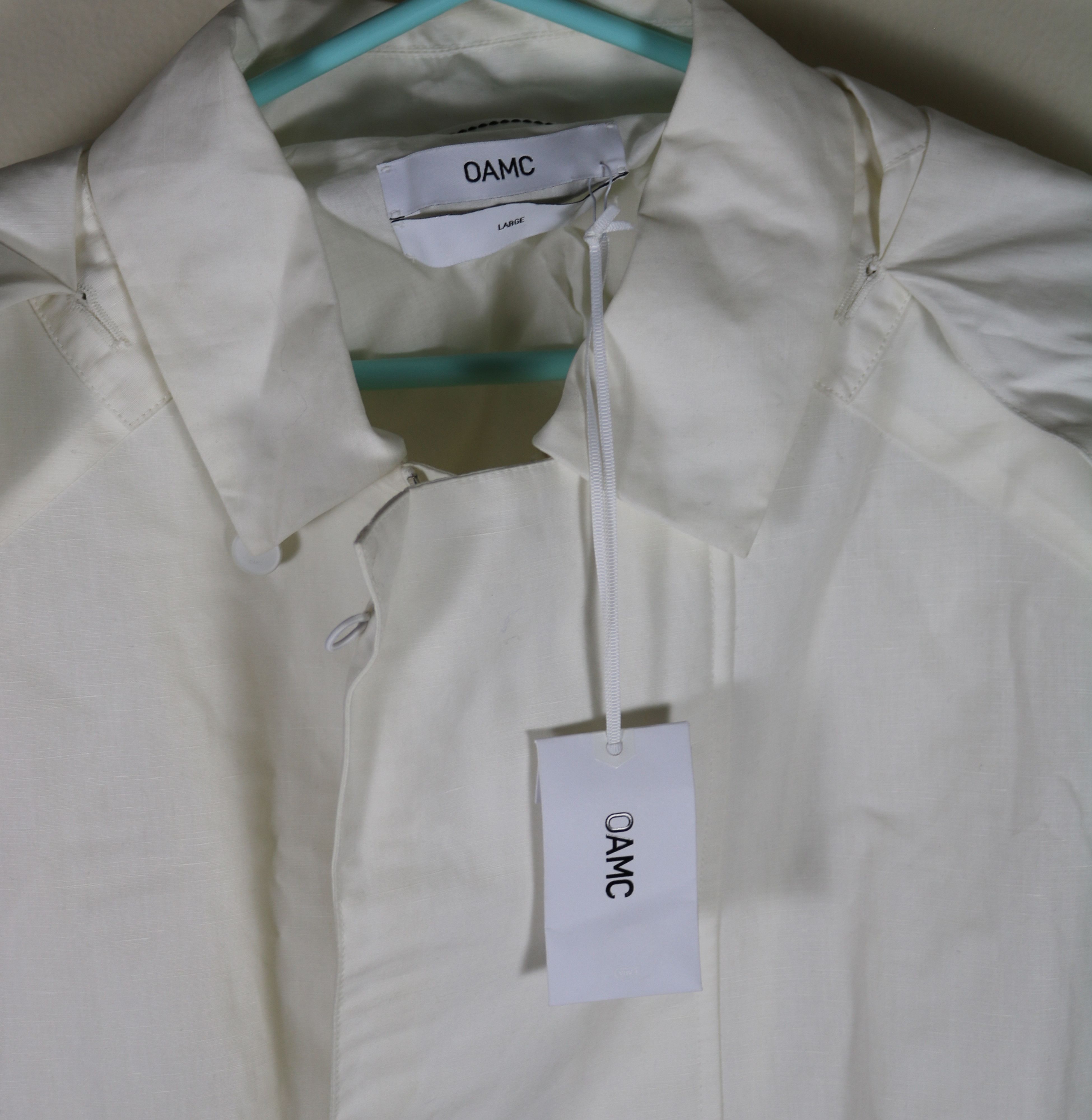 OAMC OAMC Full Length White Coat Jacket Size Large Size US L / EU 52-54 / 3 - 3 Thumbnail