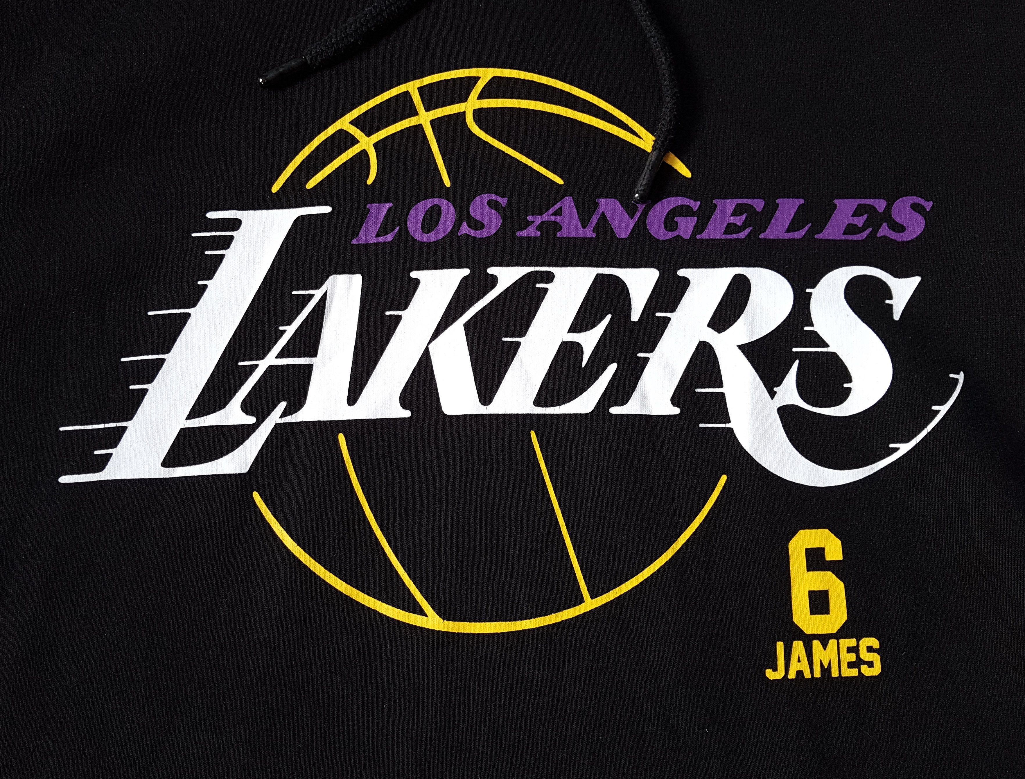 NBA LA Lakers NBA Los Angeles Lebron James Hoodie Sweatshirt Size US M / EU 48-50 / 2 - 5 Thumbnail