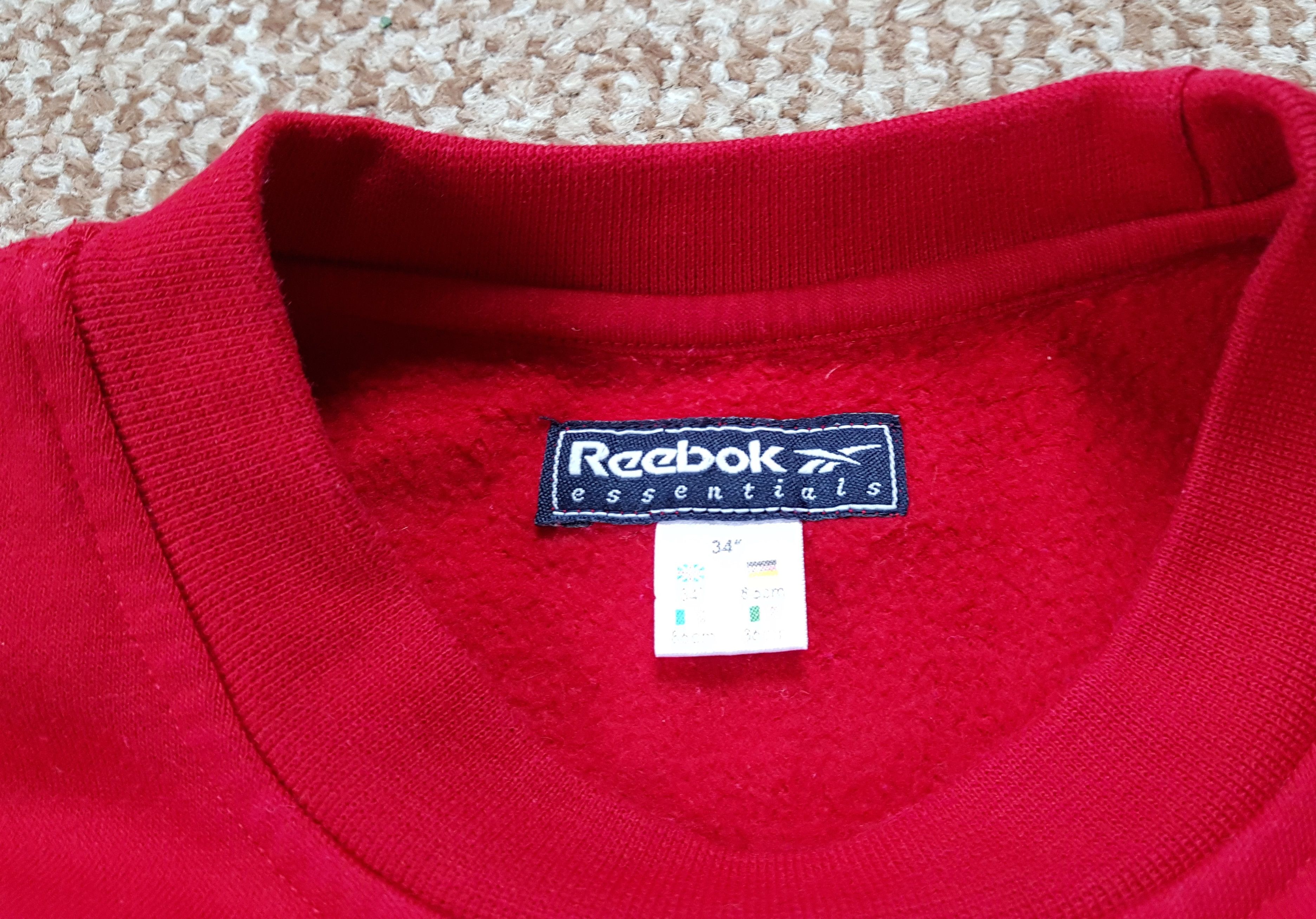 Reebok Reebok Y2K Vintage Big Logo Sweatshirt Pullover Size US XS / EU 42 / 0 - 6 Thumbnail