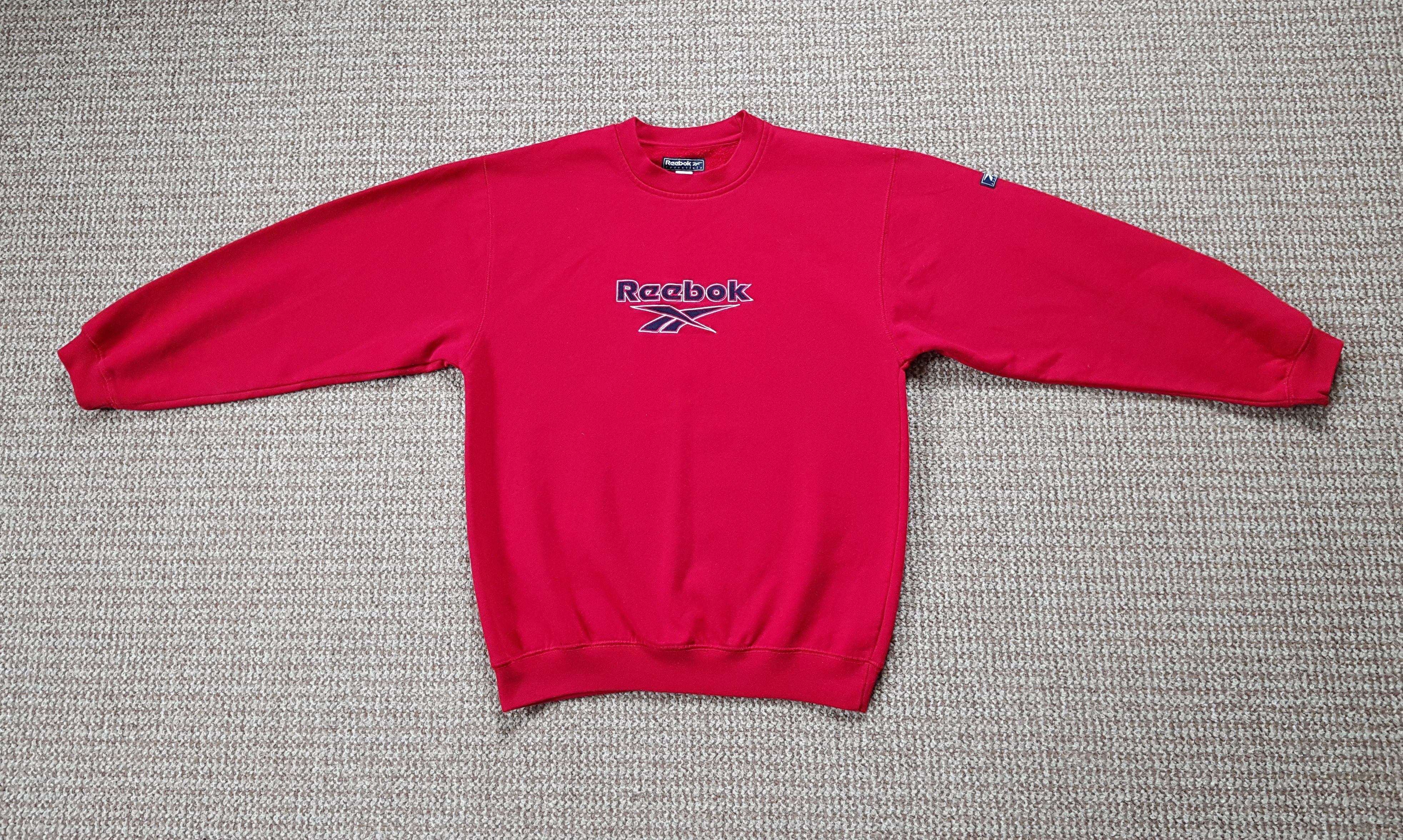 Reebok Reebok Y2K Vintage Big Logo Sweatshirt Pullover Size US XS / EU 42 / 0 - 1 Thumbnail