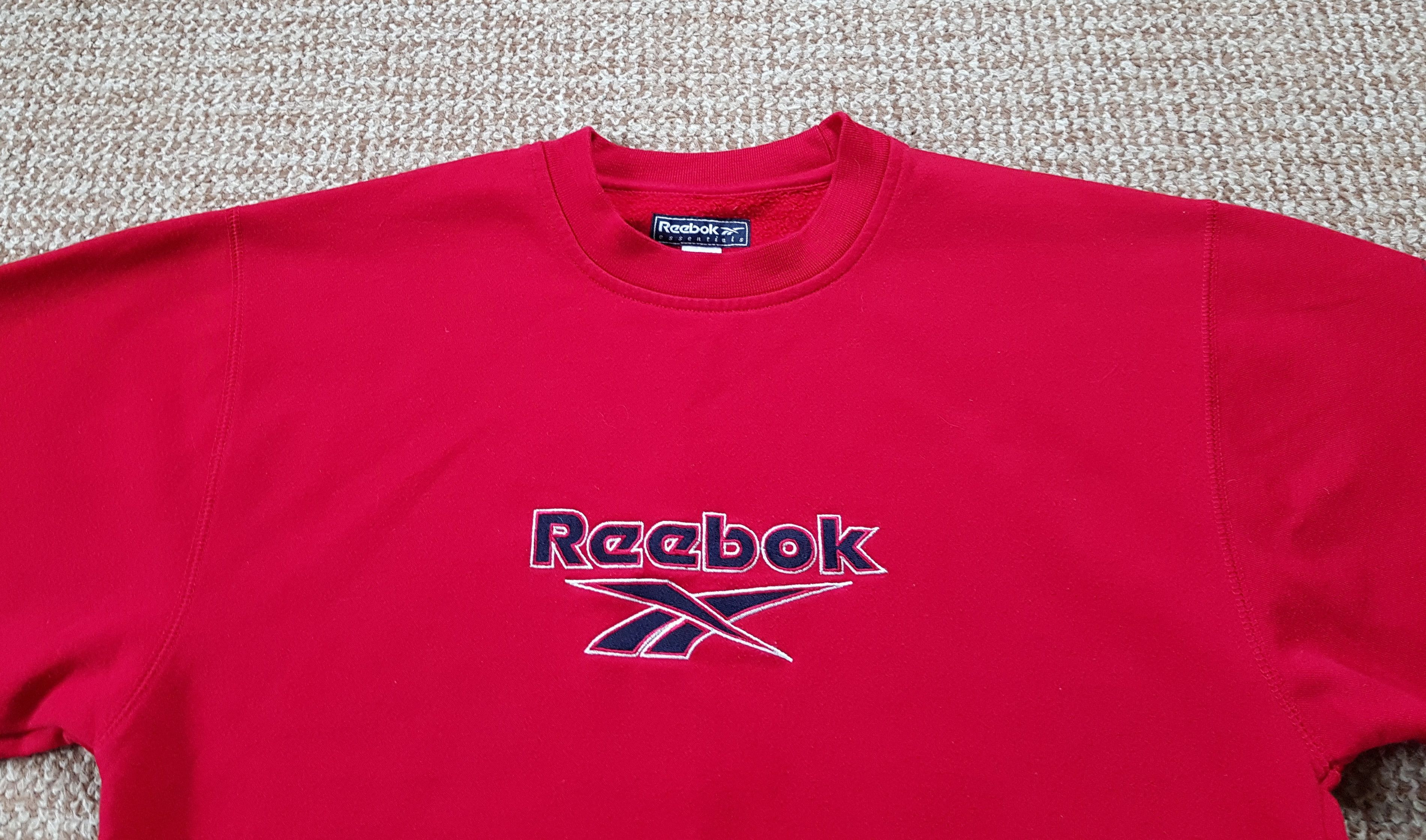 Reebok Reebok Y2K Vintage Big Logo Sweatshirt Pullover Size US XS / EU 42 / 0 - 2 Thumbnail