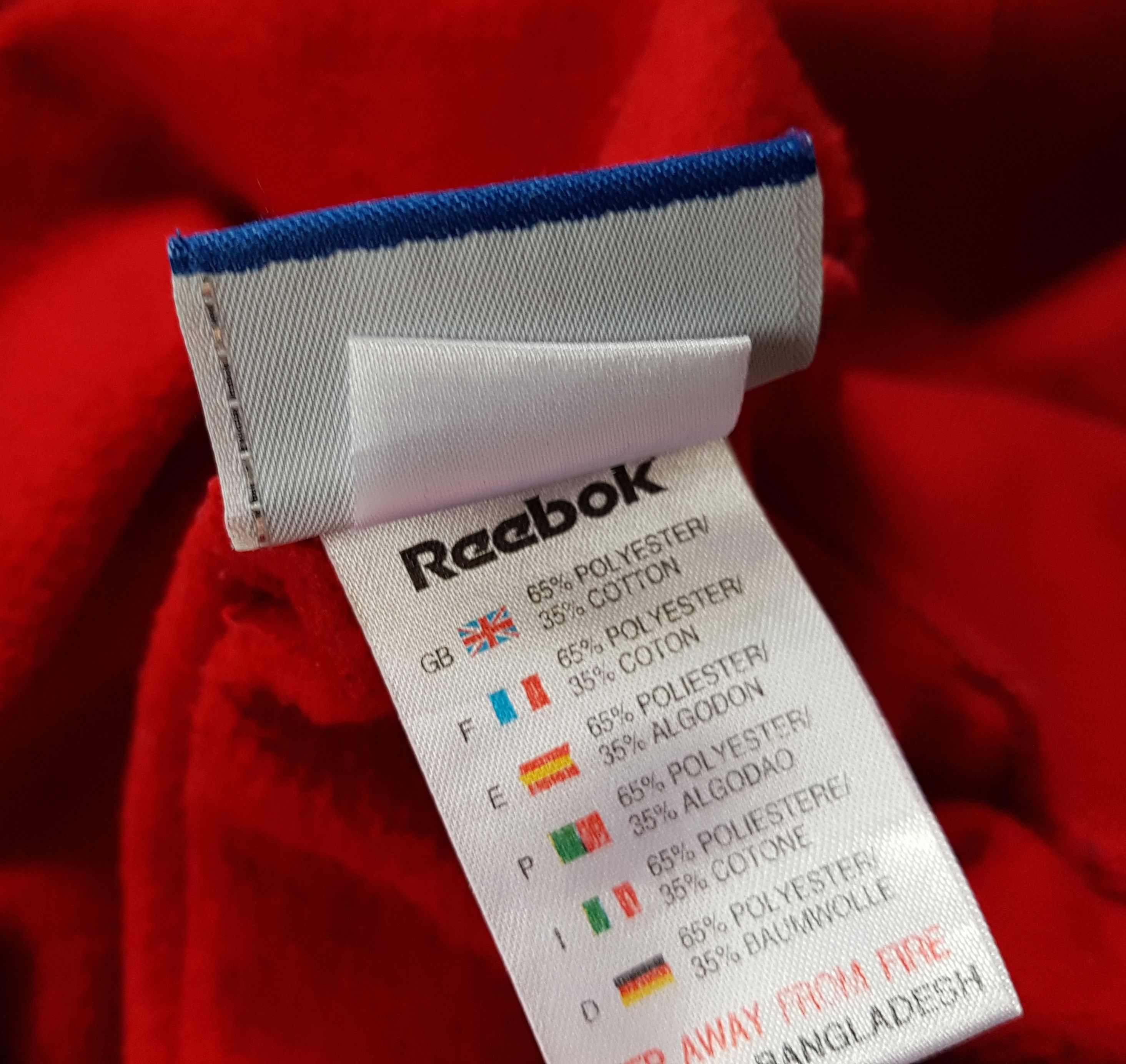 Reebok Reebok Y2K Vintage Big Logo Sweatshirt Pullover Size US XS / EU 42 / 0 - 9 Thumbnail